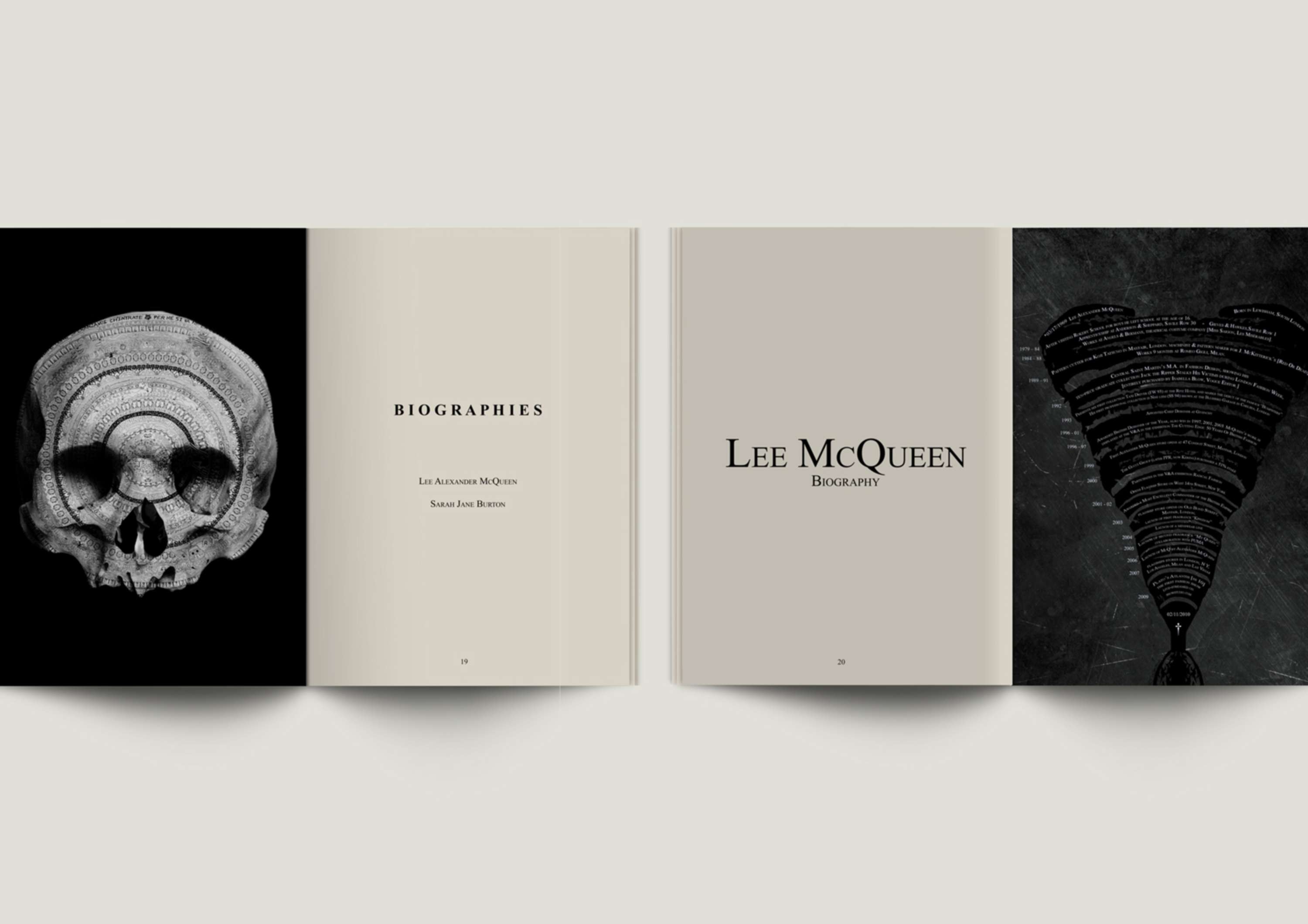 Rebranding on Alexander McQueen by Saskia Lubnow