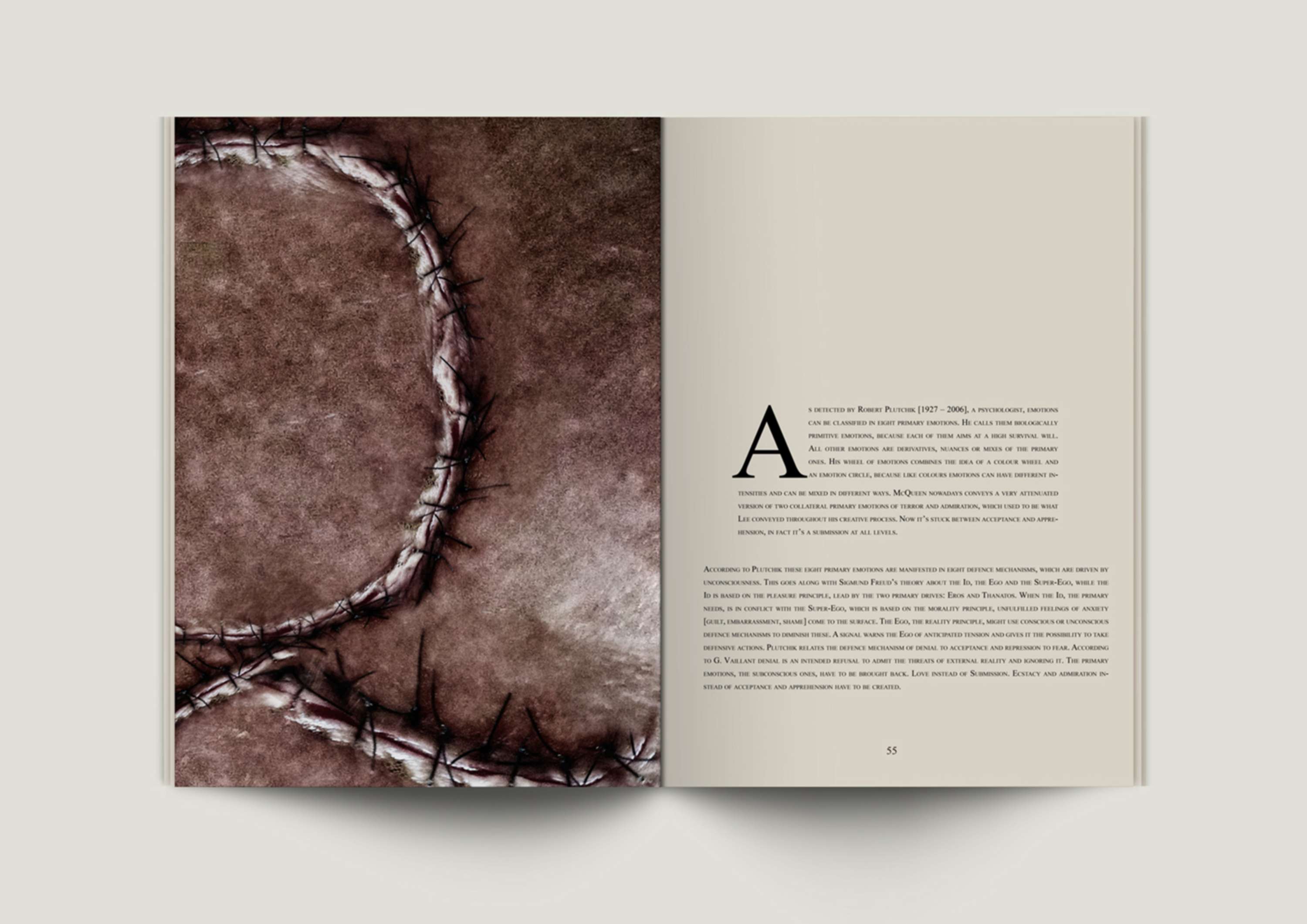 Rebranding on Alexander McQueen by Saskia Lubnow