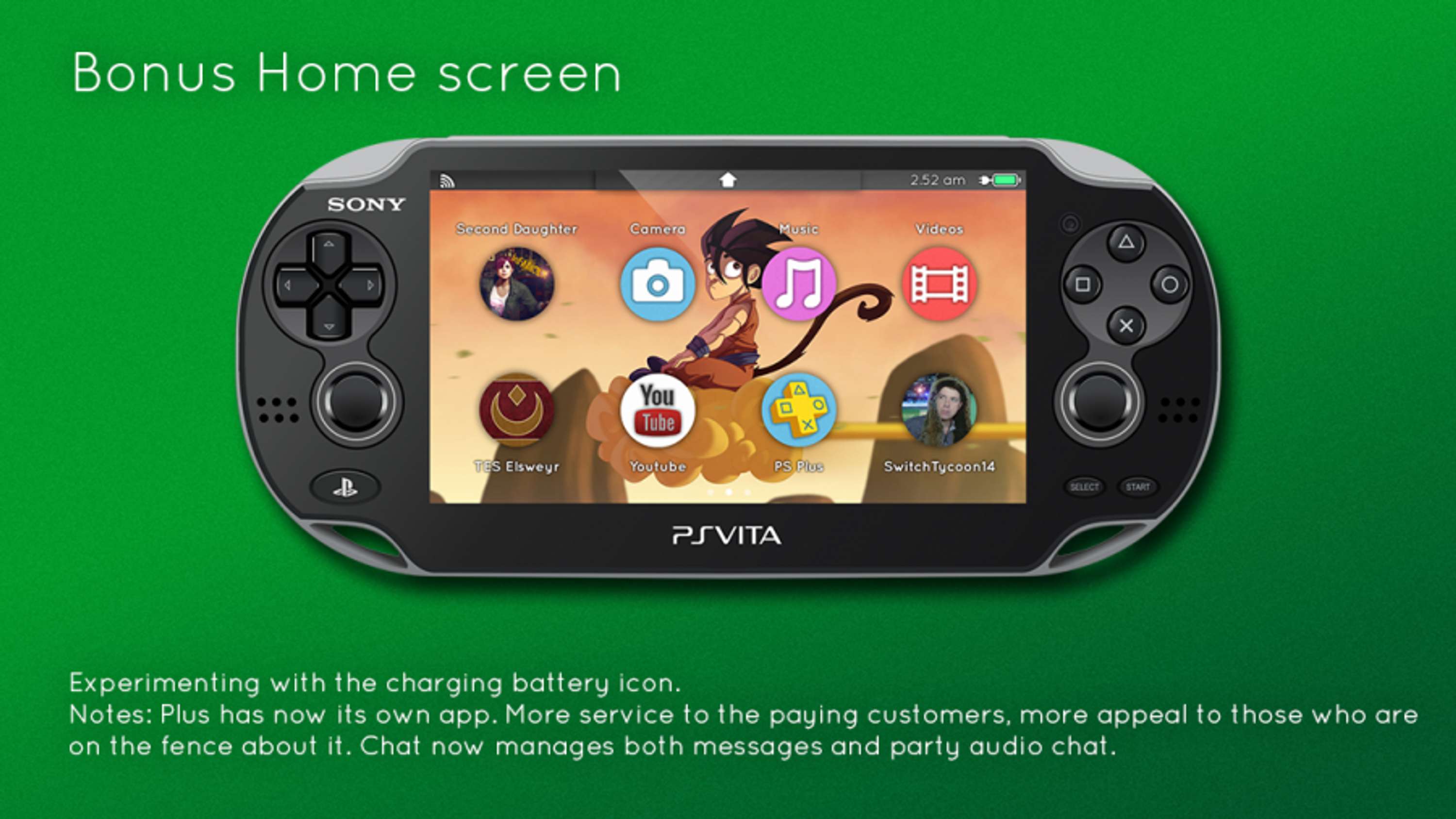 PSVita UI Redesign by Simone Di Fresco