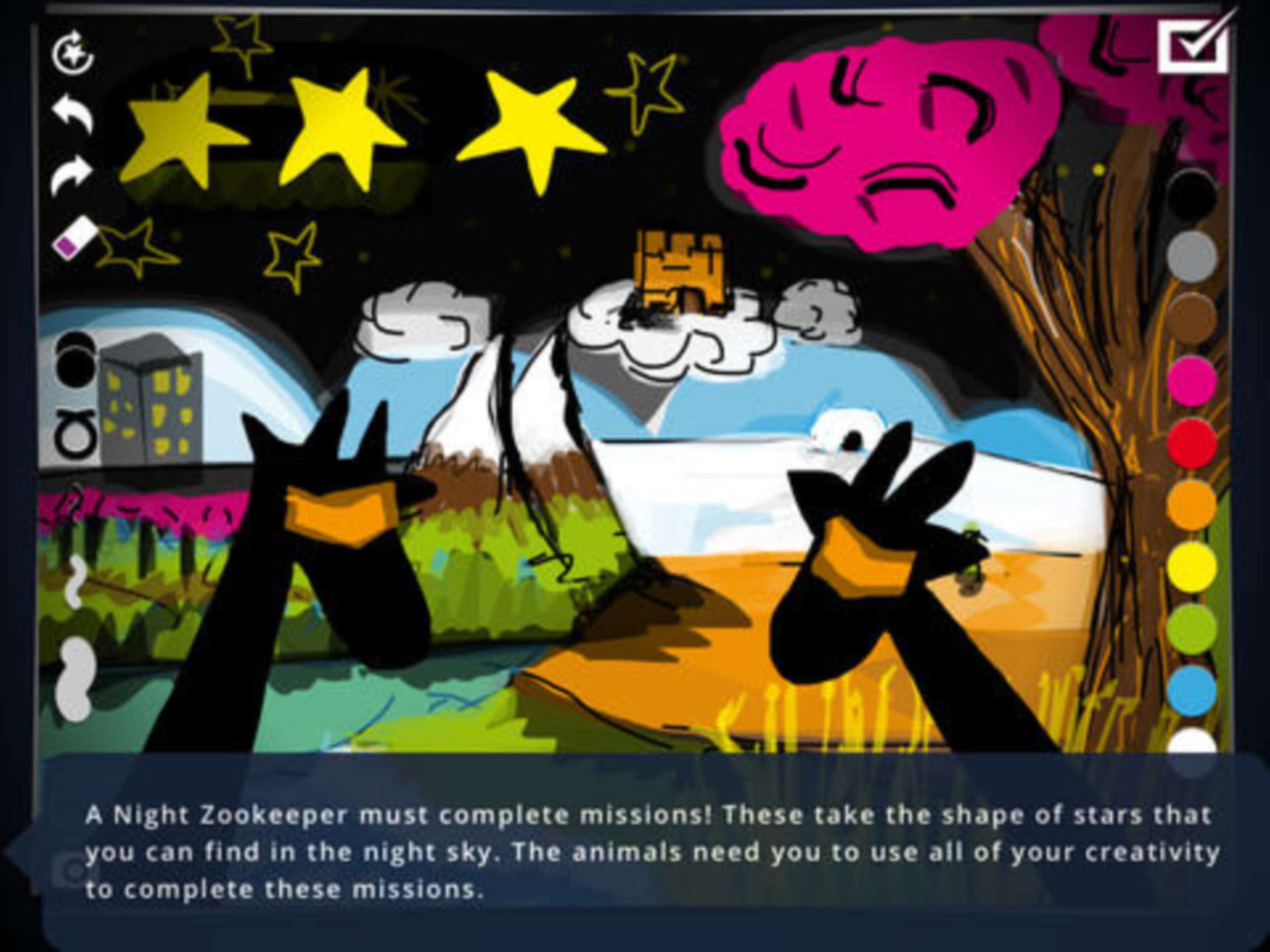 Night Zookeeper by Mathieu Triay
