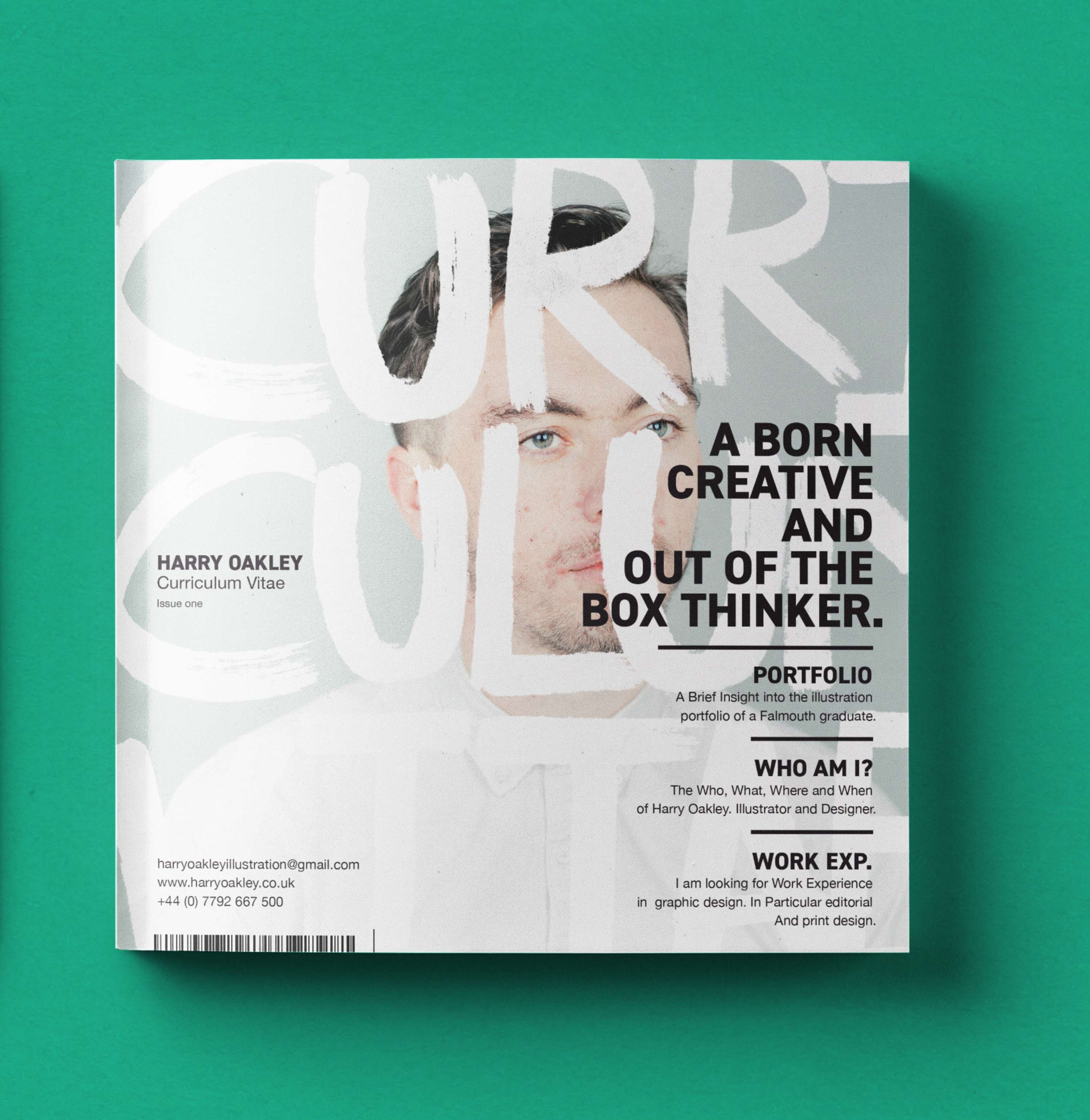 Curriculum Vitae Harry Oakley by Harry Oakley