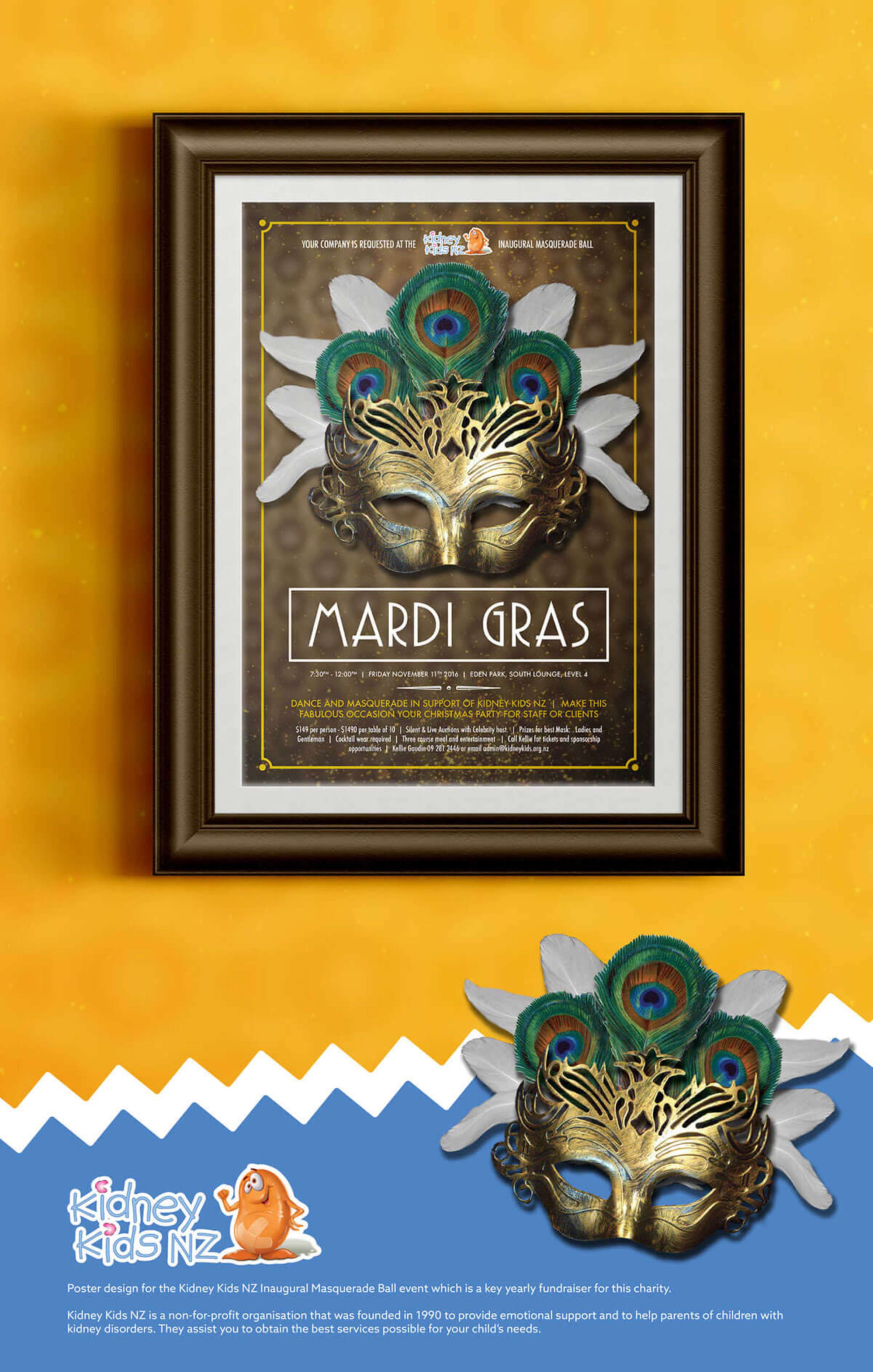 Masquerade Ball Design by Alex Mottershead
