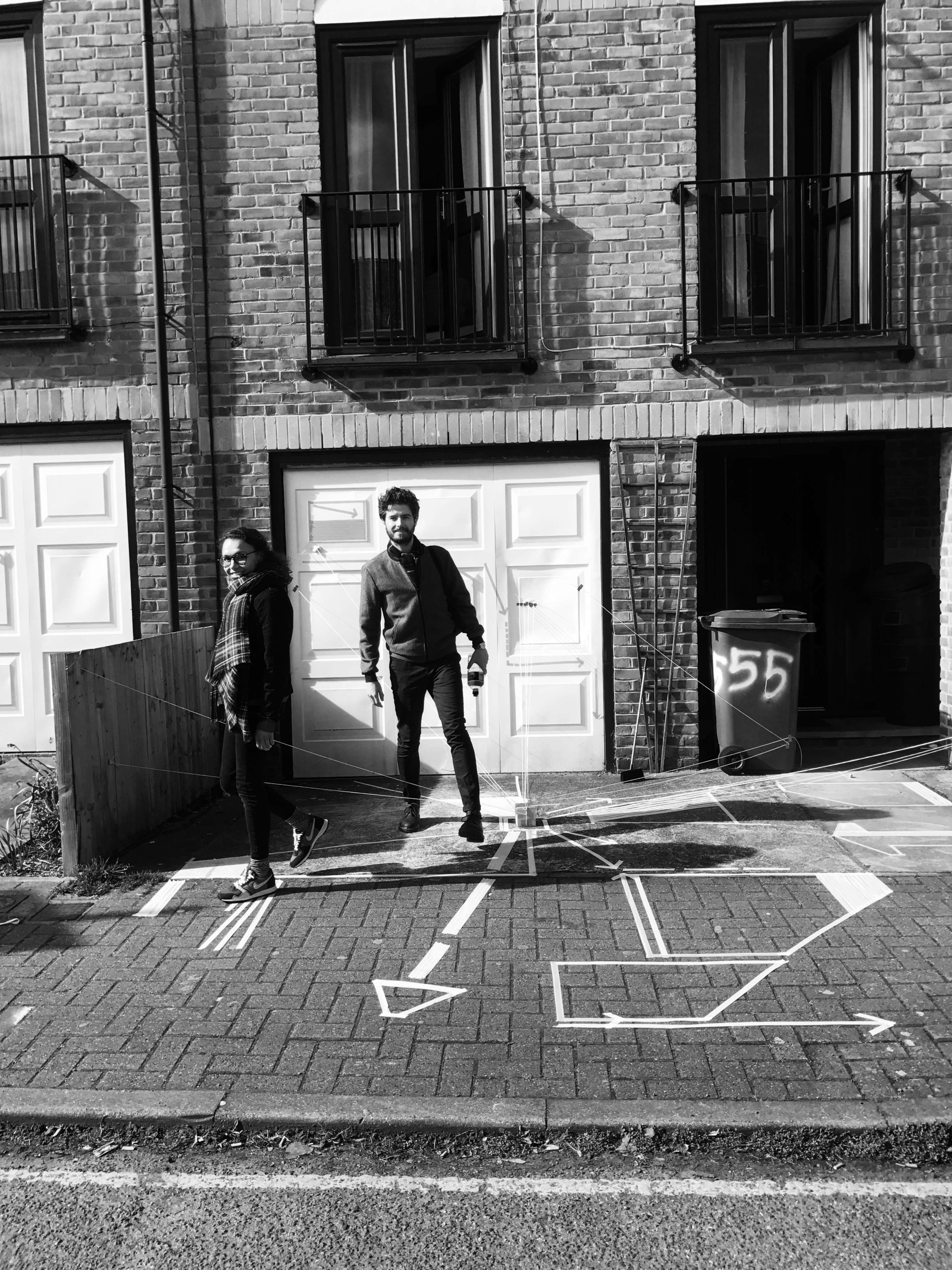 SPATIAL INSALLATION (PUBLIC) by Drelle Small
