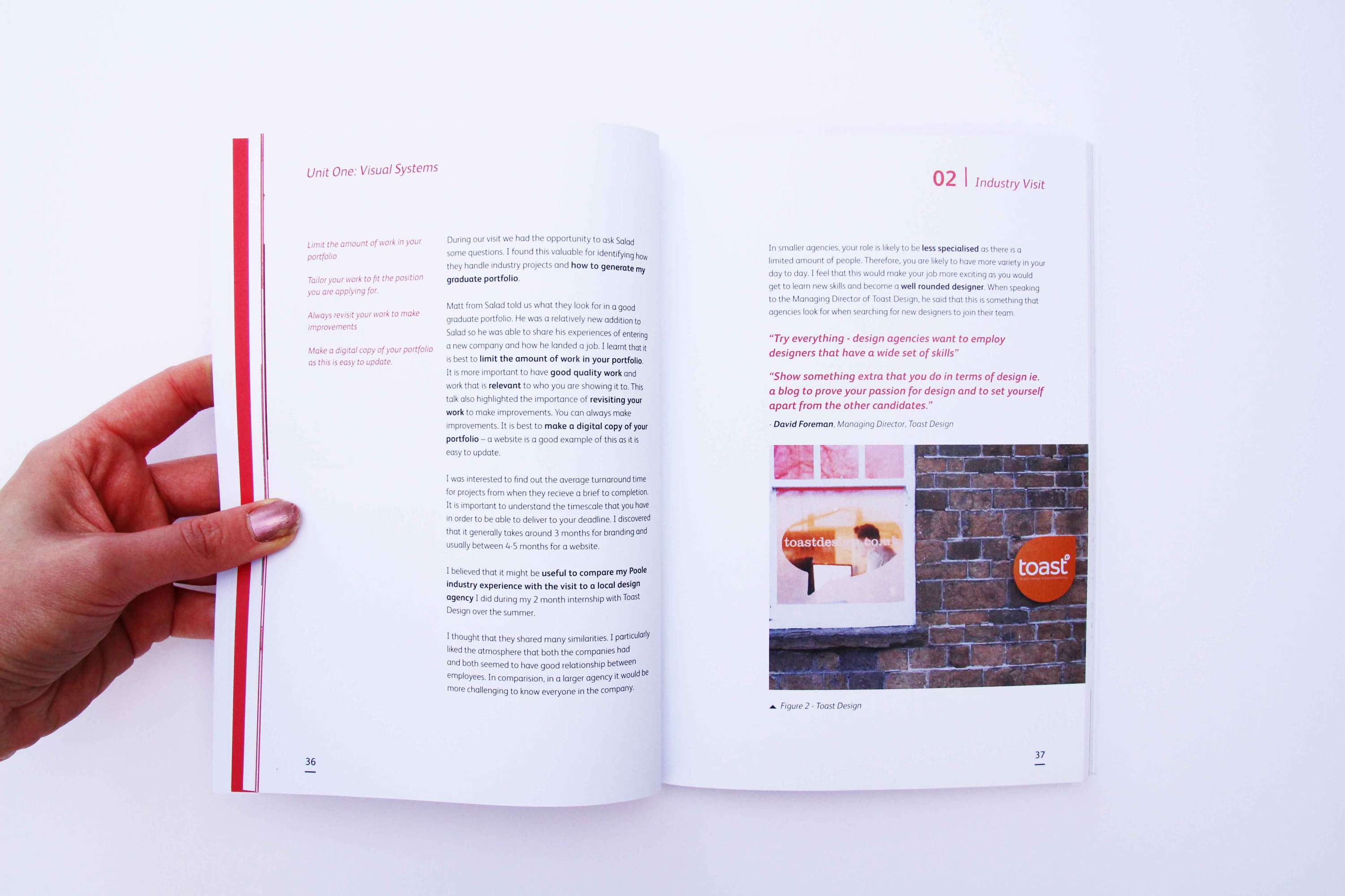 Visual Systems Journey Book by Eilidh Smith