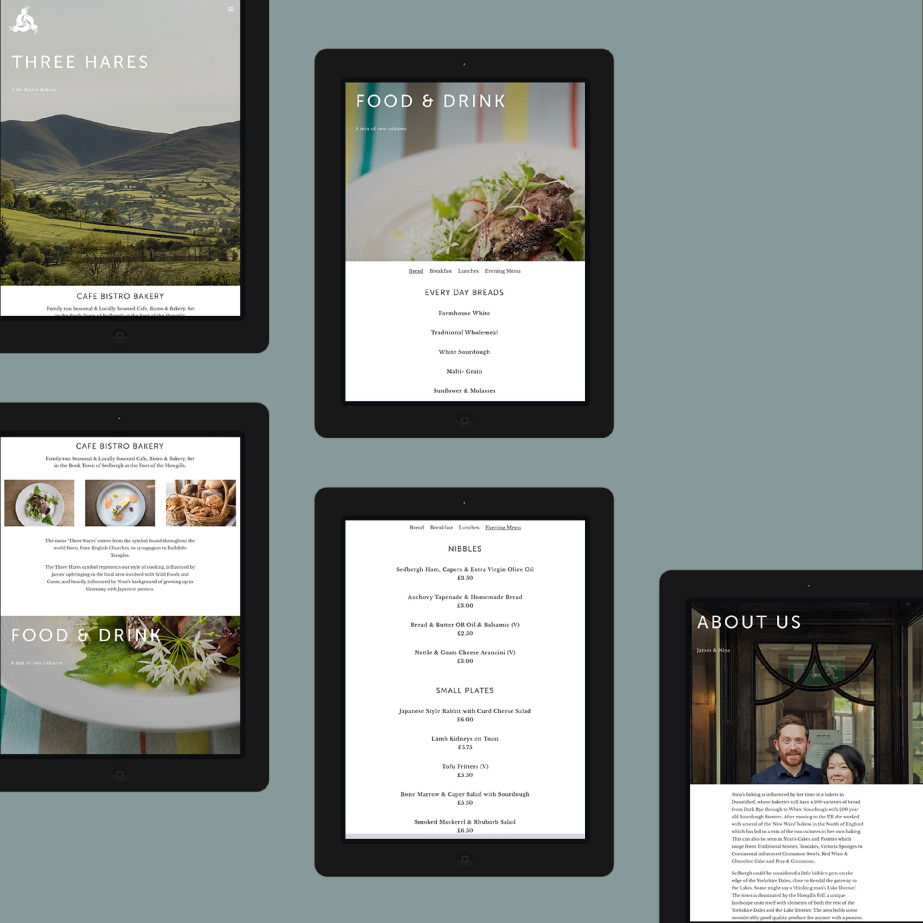Three Hares Website by Off Grid