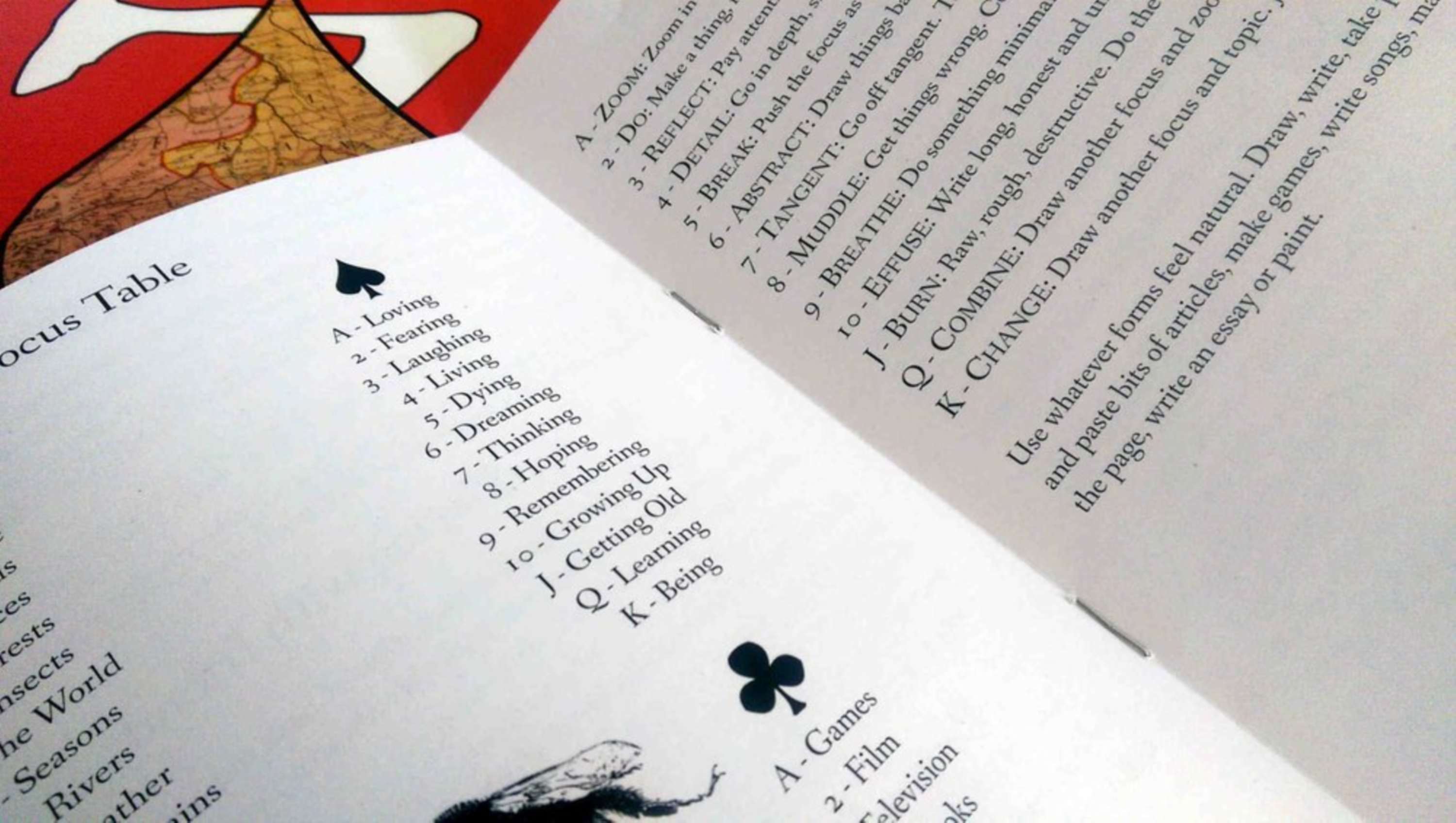 Random Zine Generator by Adam Dixon