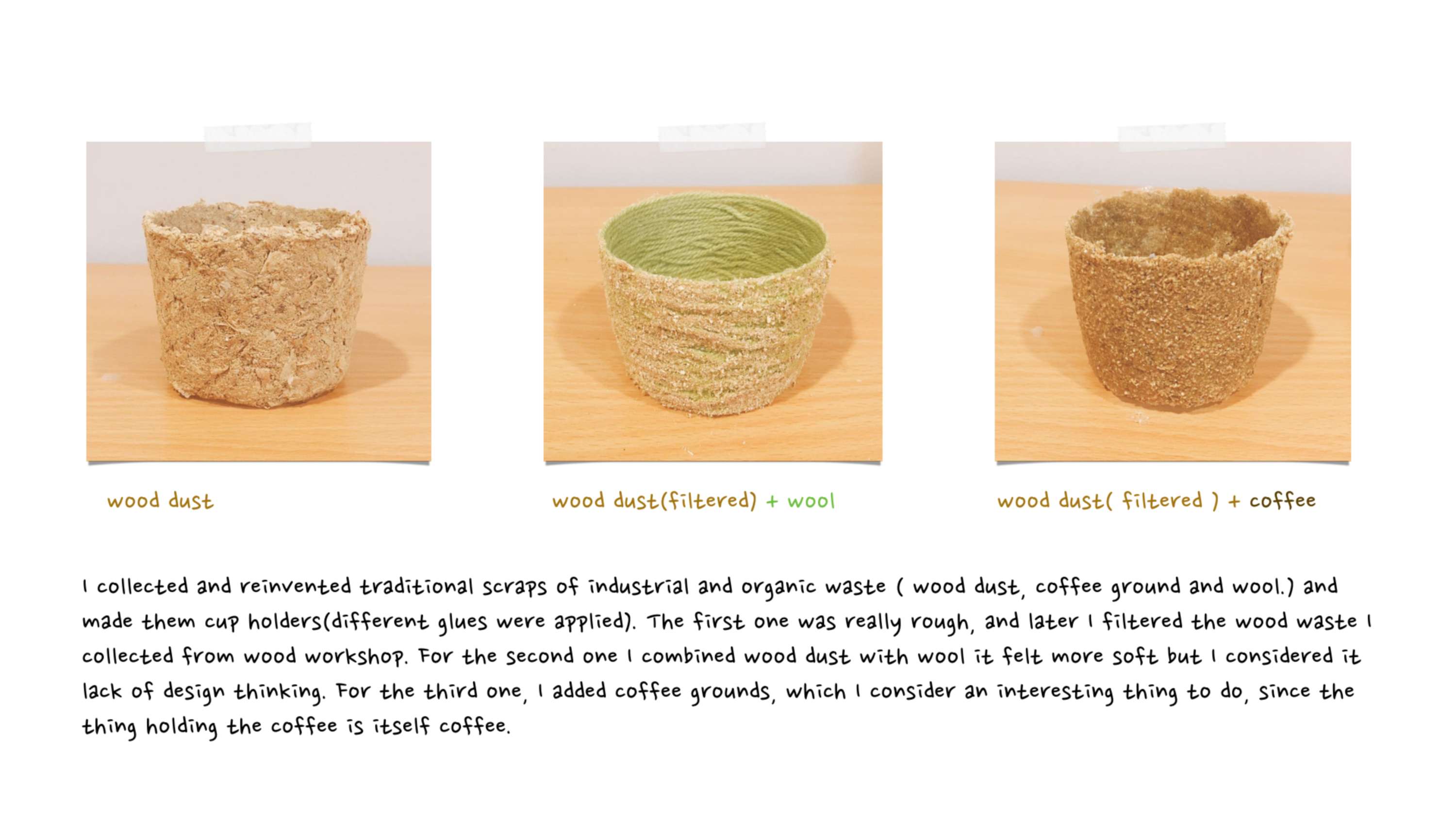 Make changes in a material world by Kaitlin Wu