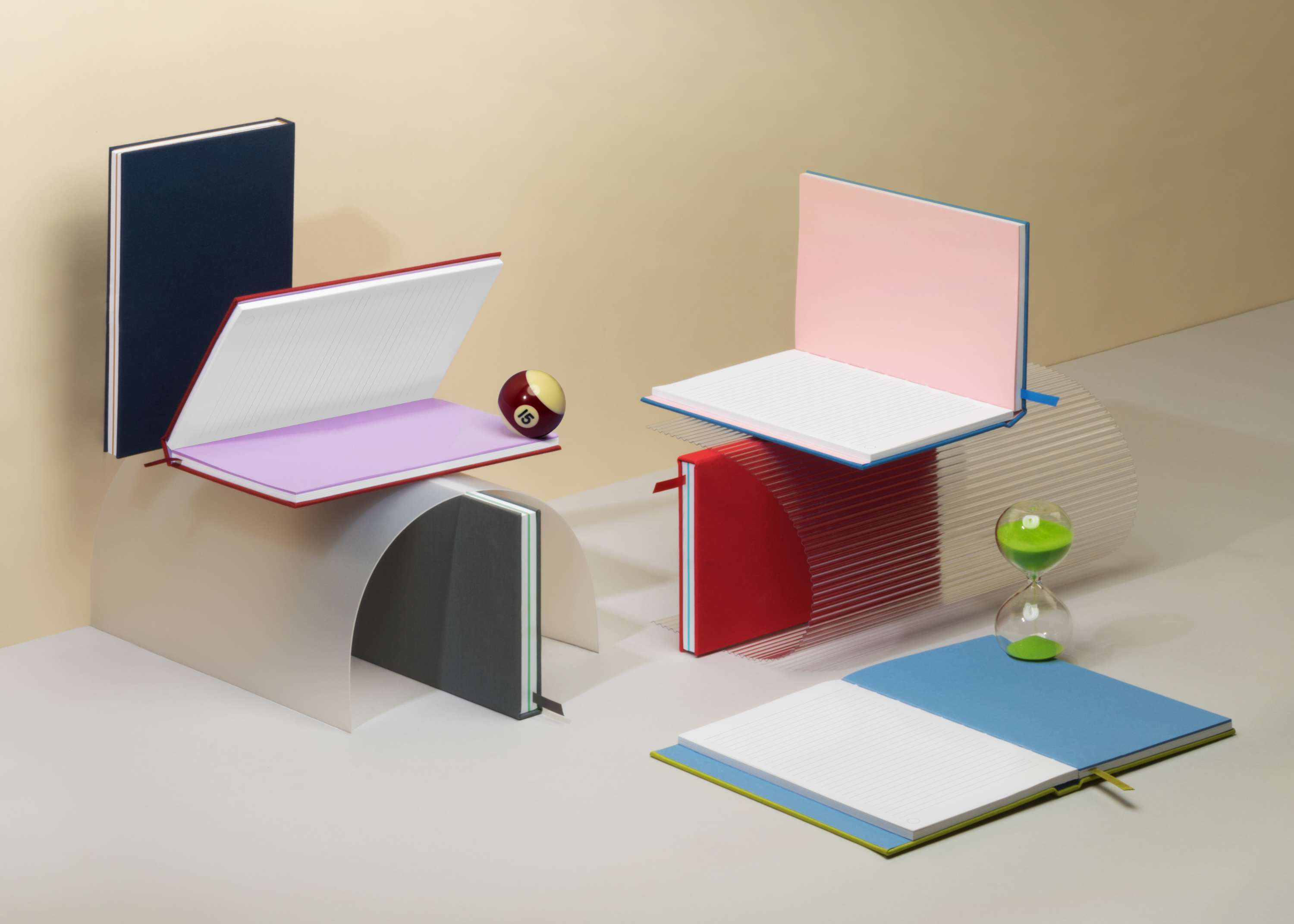 MOO Notebooks by Hannah Myatt