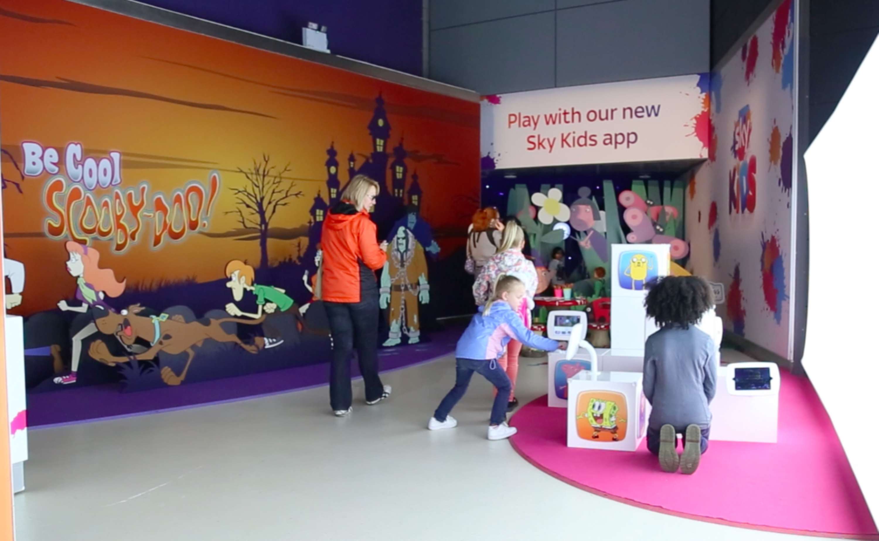 Sky Kids App @ O2 by Caitlin McGregor
