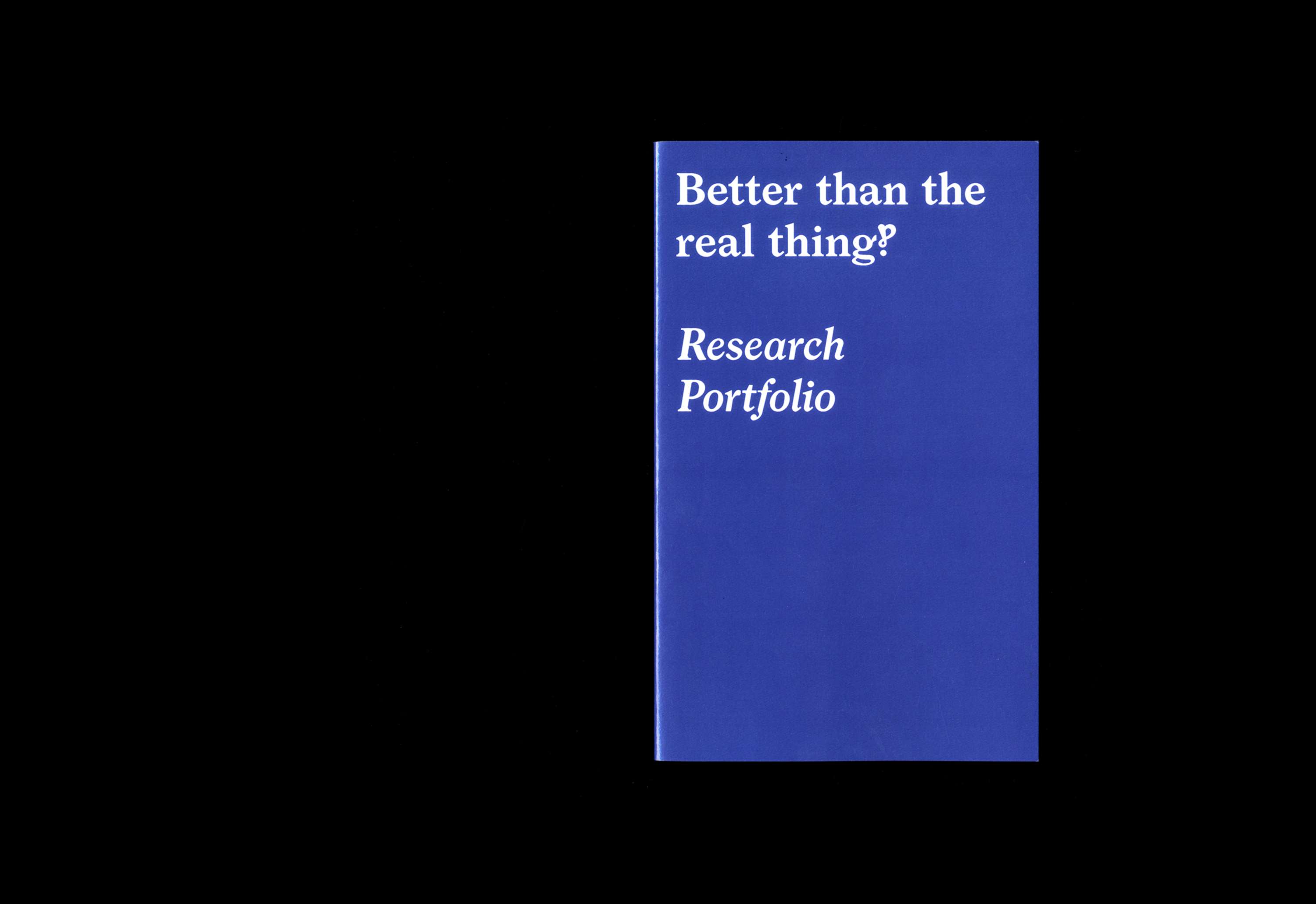 Better than the real thing? by Filip Pomykalo