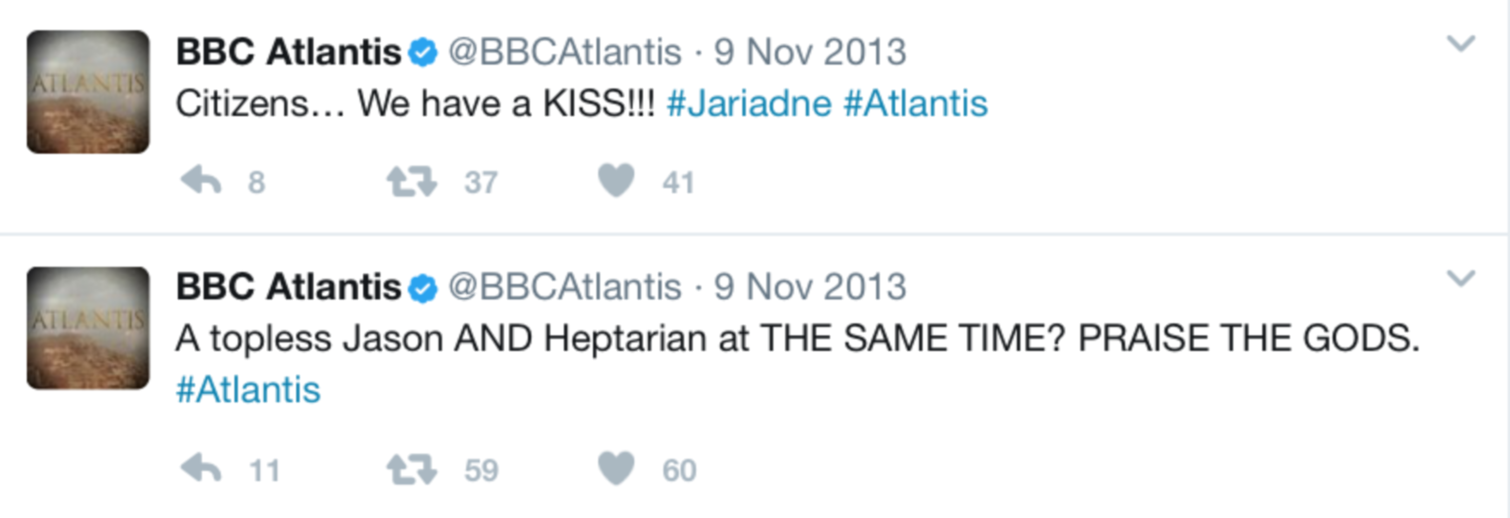 BBC Atlantis by Rebecca Pattinson