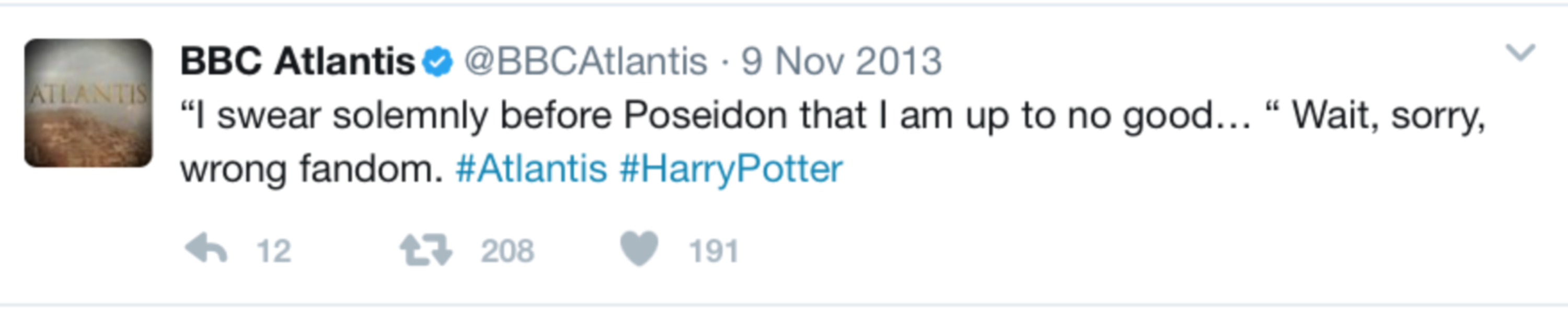 BBC Atlantis by Rebecca Pattinson