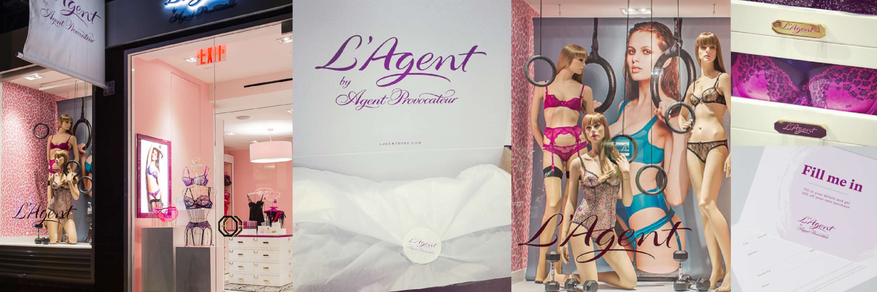 L'Agent by Agent Provocateur by Maxwell Logan