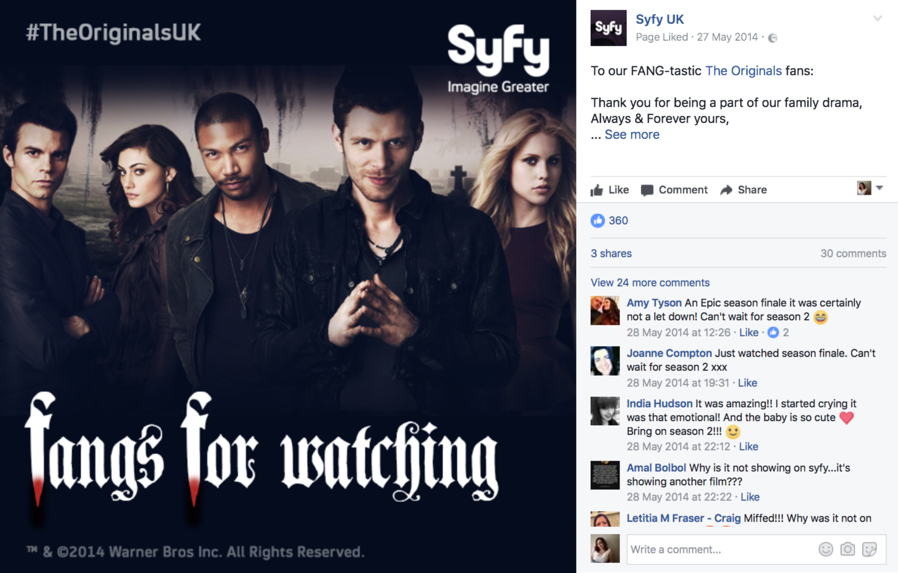 Syfy Channel by Rebecca Pattinson