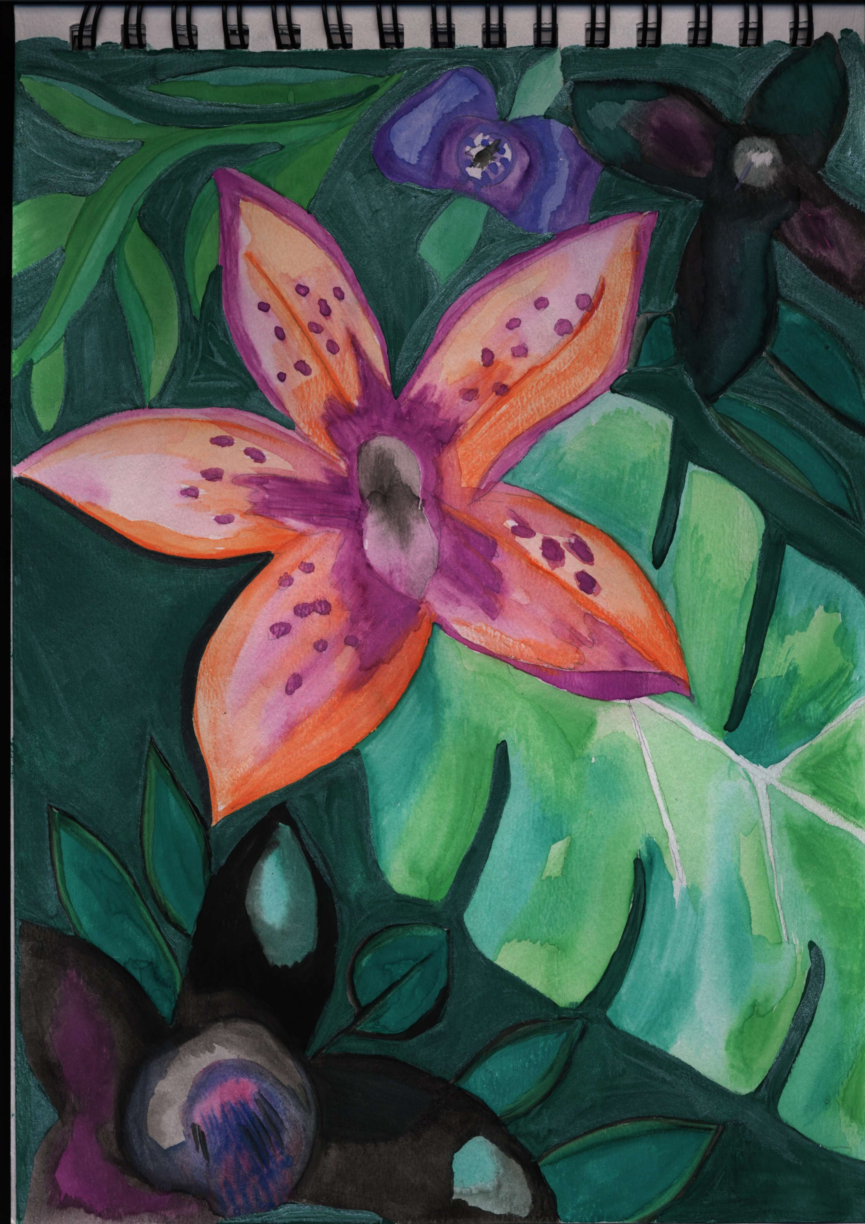 Cuban Flower Project by Danielle Devine
