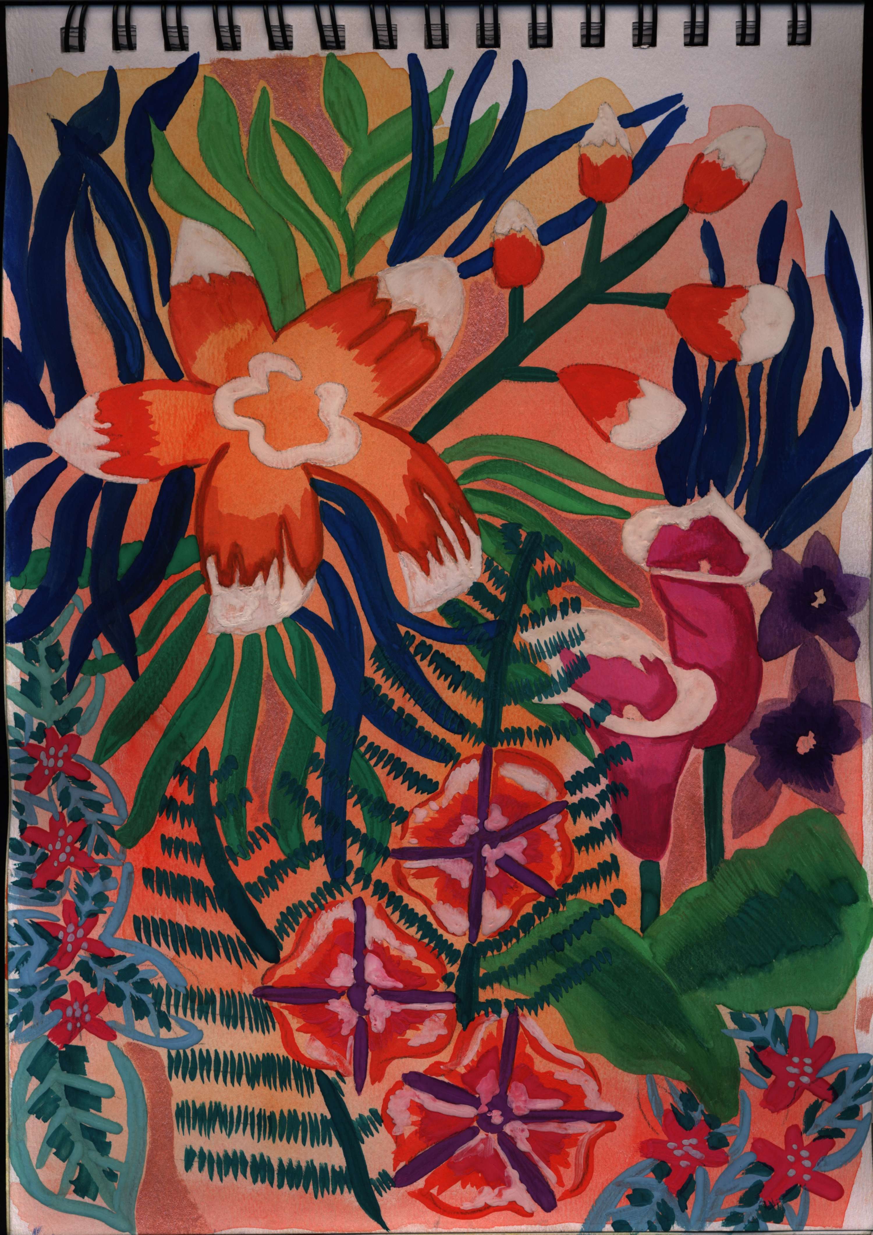 Cuban Flower Project by Danielle Devine