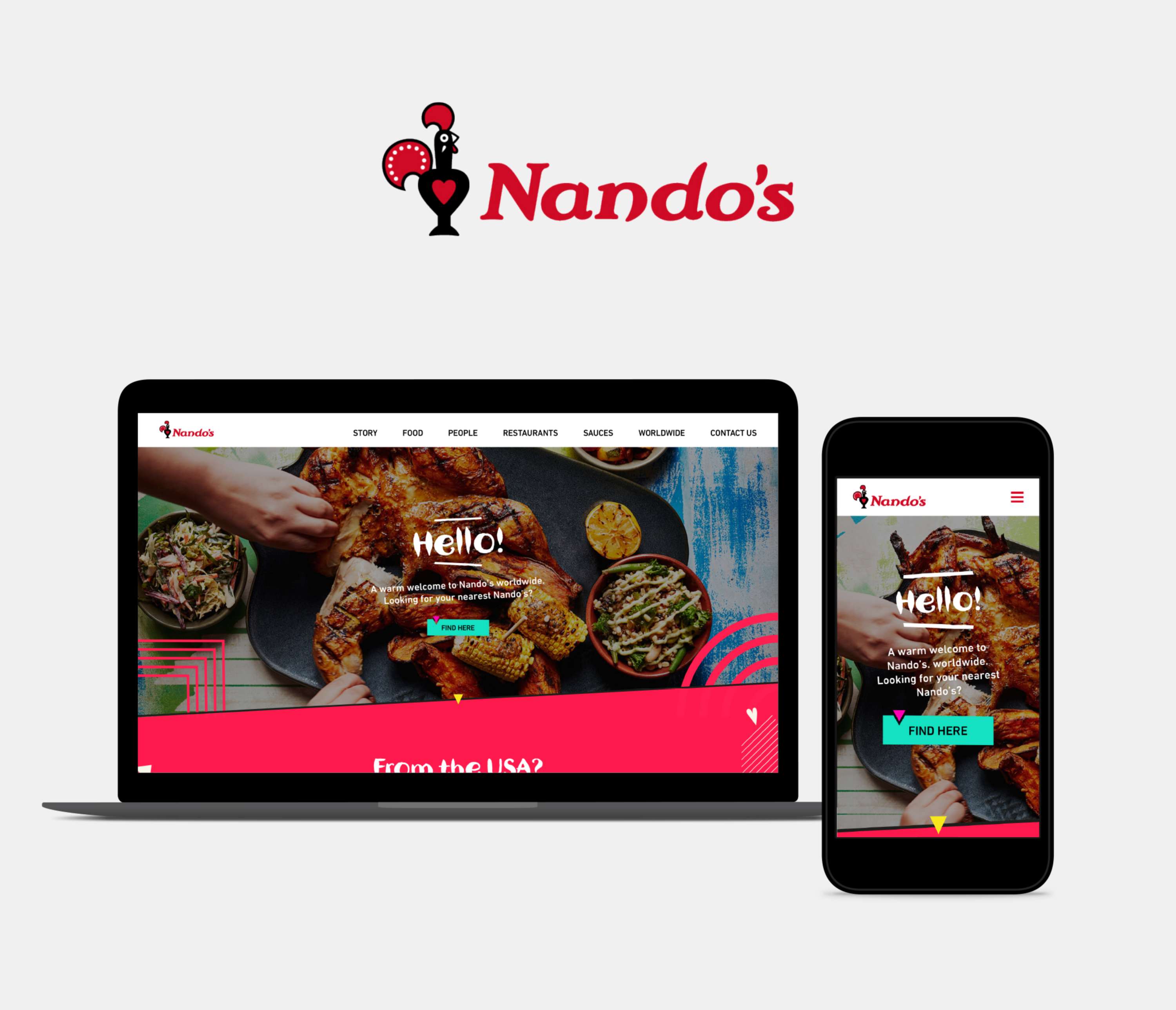 Nandos Global Website by SOON_