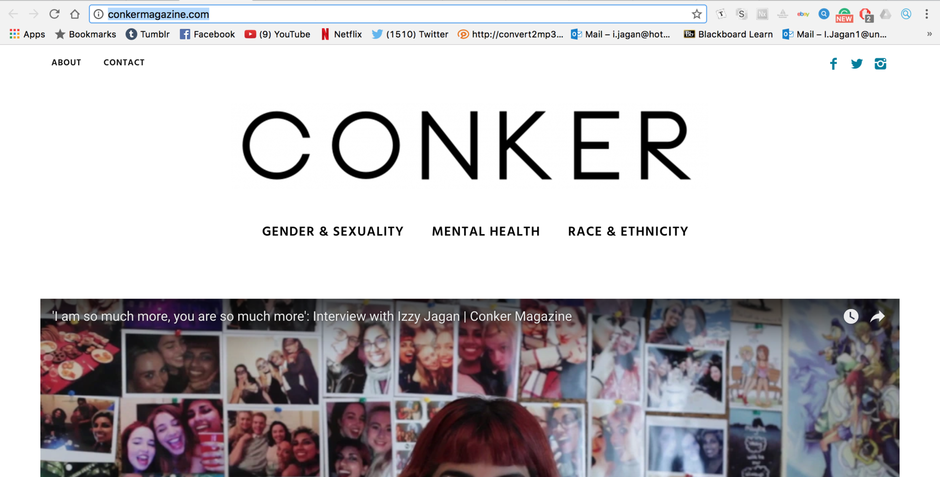 Conker Magazine by Izzy Jagan