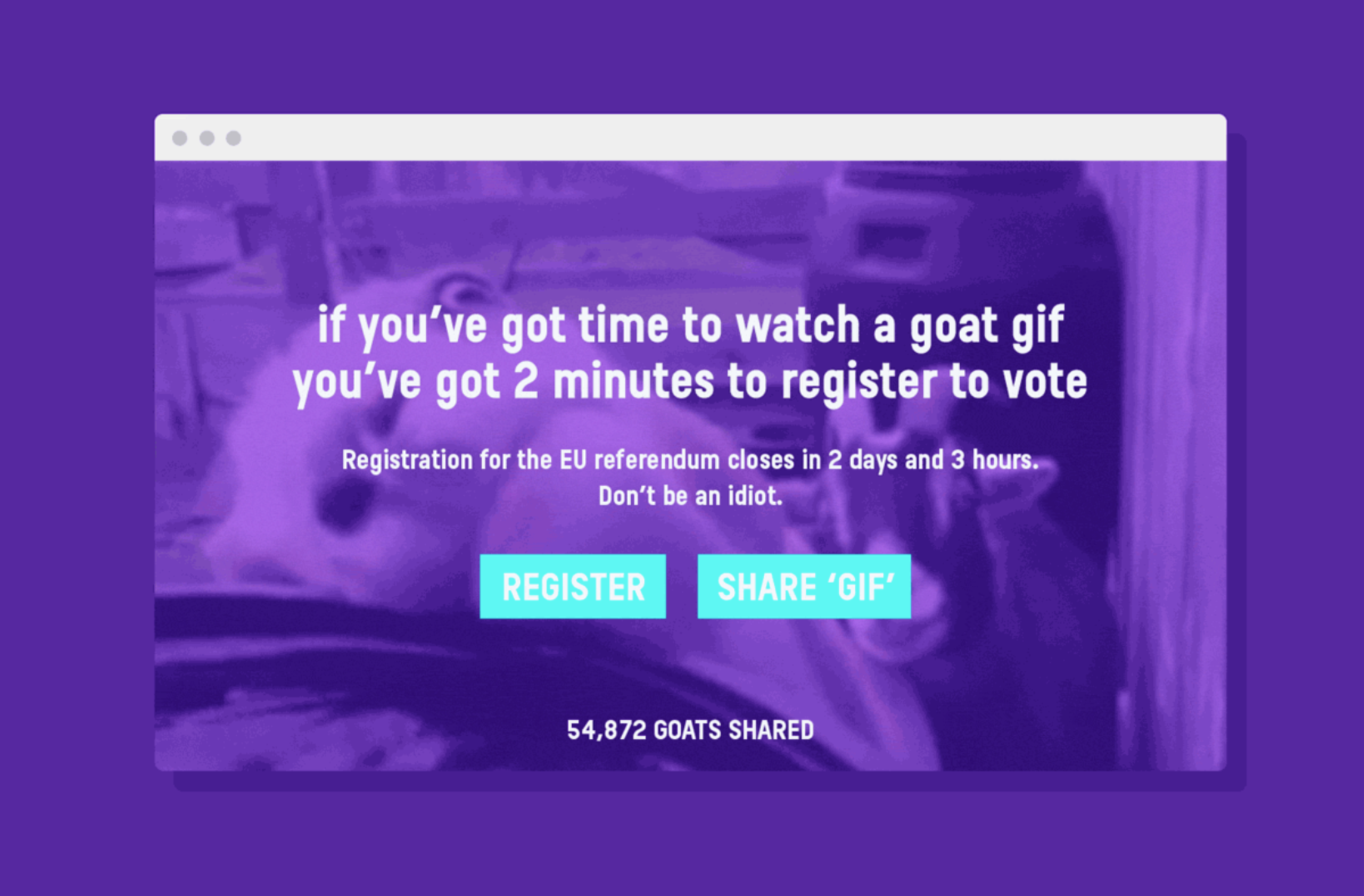 Making politics clickable by Ryan Sherman