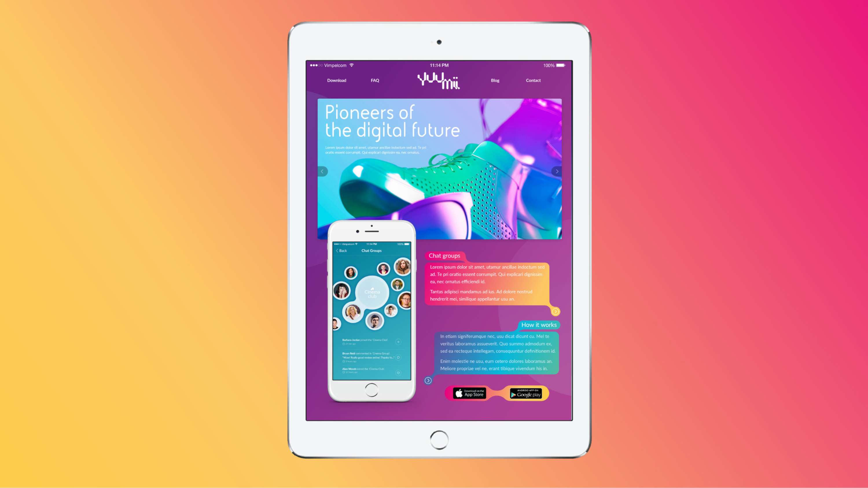 Yuumii - Mobile Platform by Tom McQuillin