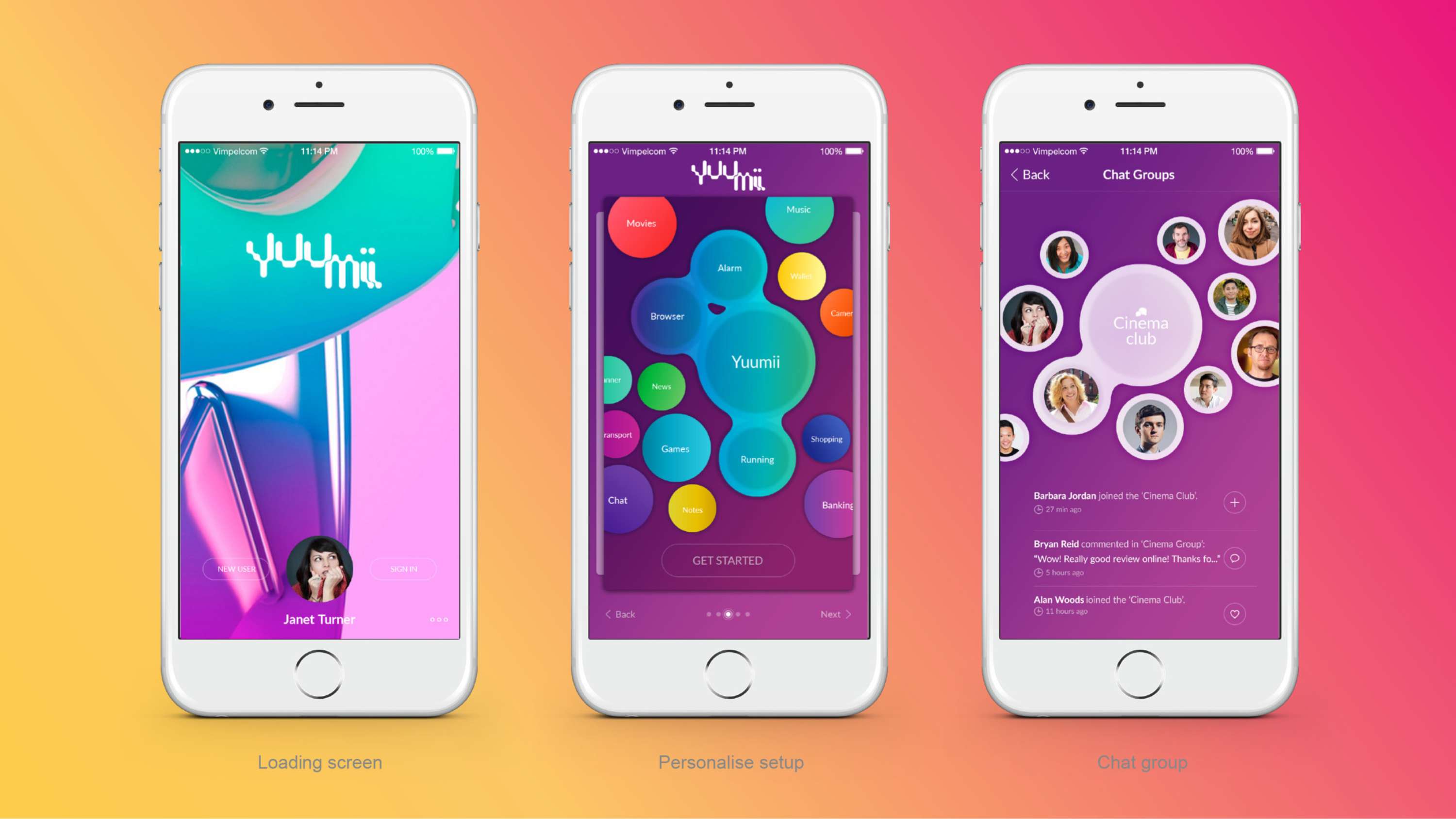 Yuumii - Mobile Platform by Tom McQuillin