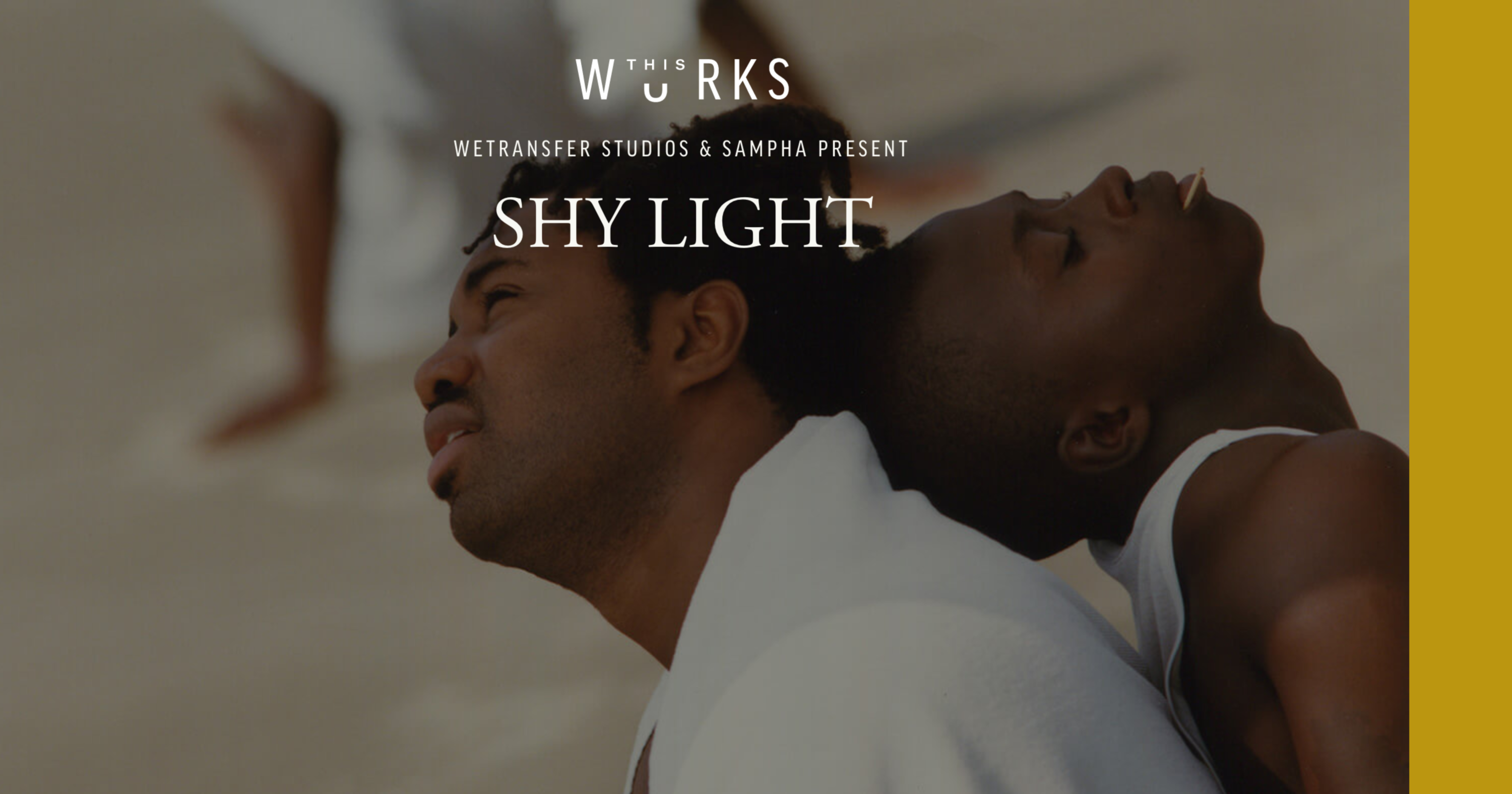 WeTransfer x Sampha by WeTransfer
