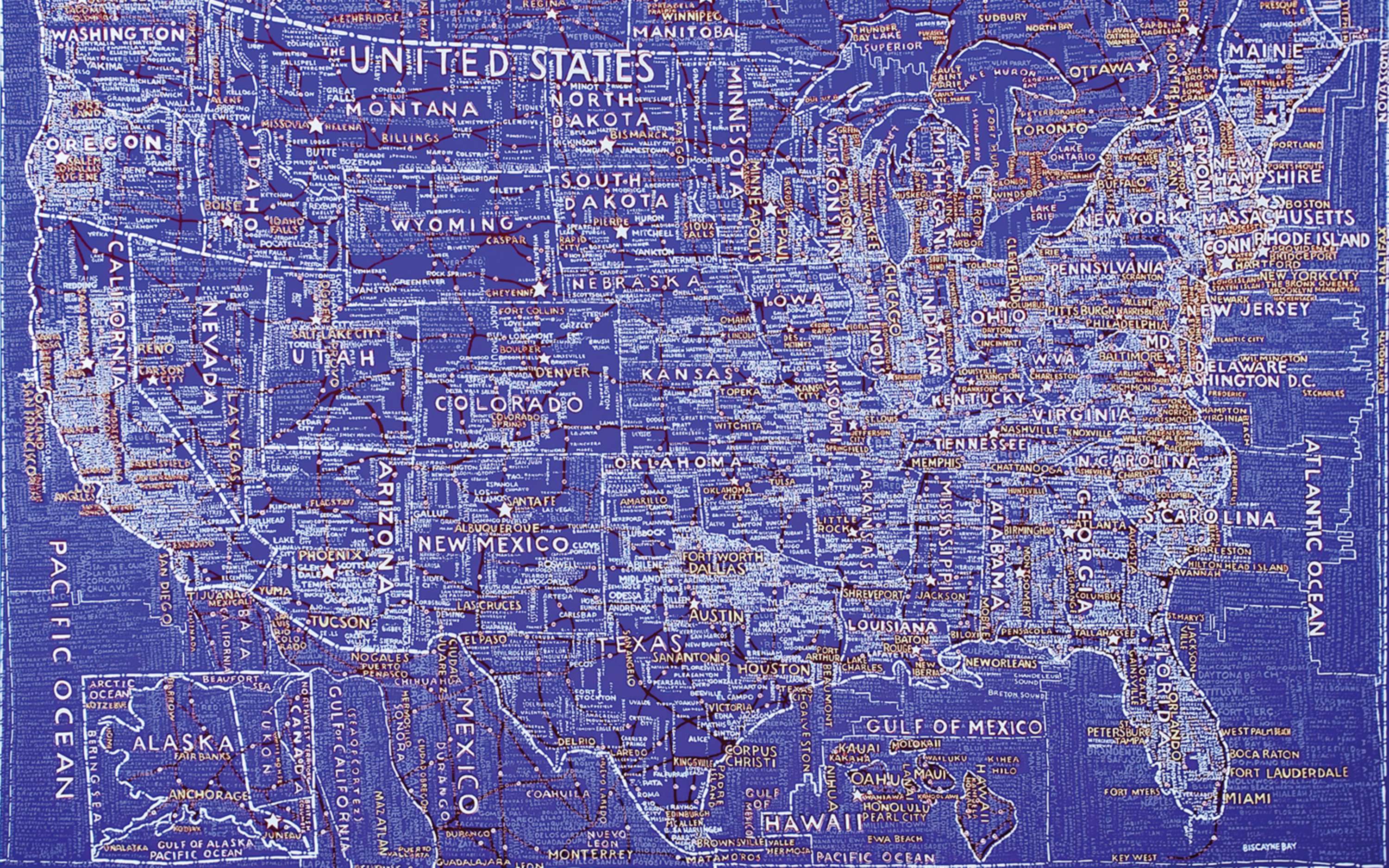 WeTransfer x Paula Scher: MAPS by WeTransfer