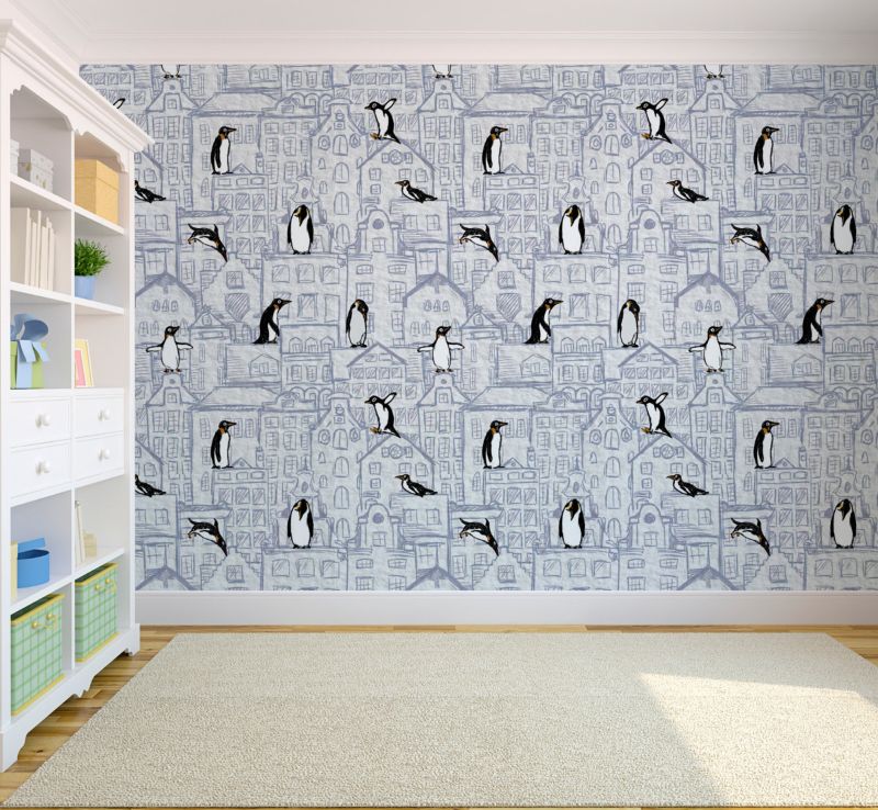 John Lewis kid's wallpaper by Jeng Au
