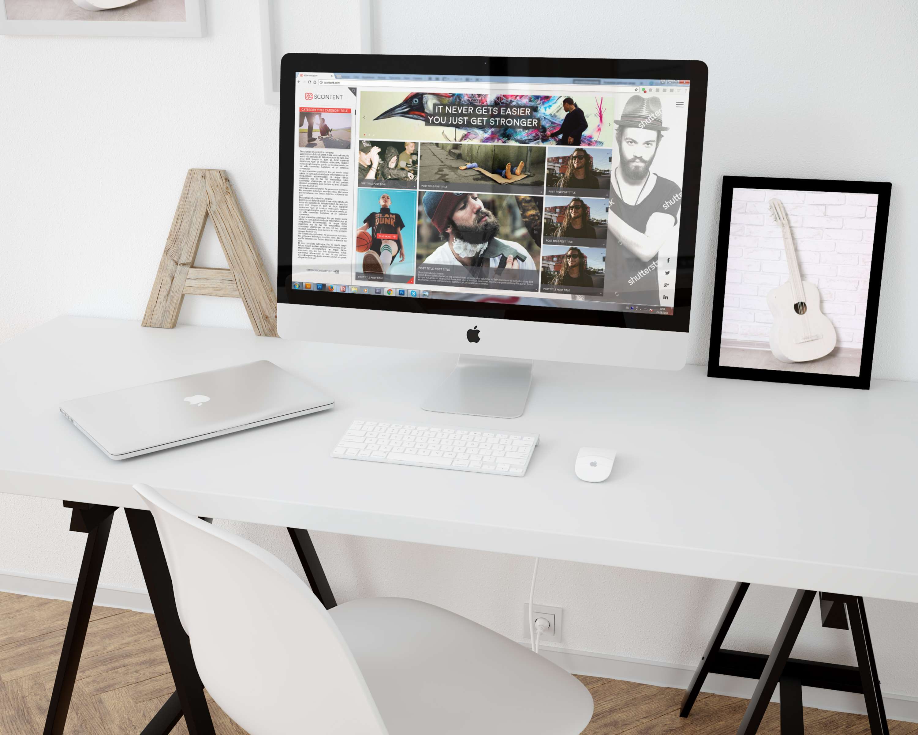 Elastic web template by Aleksandr Danilov