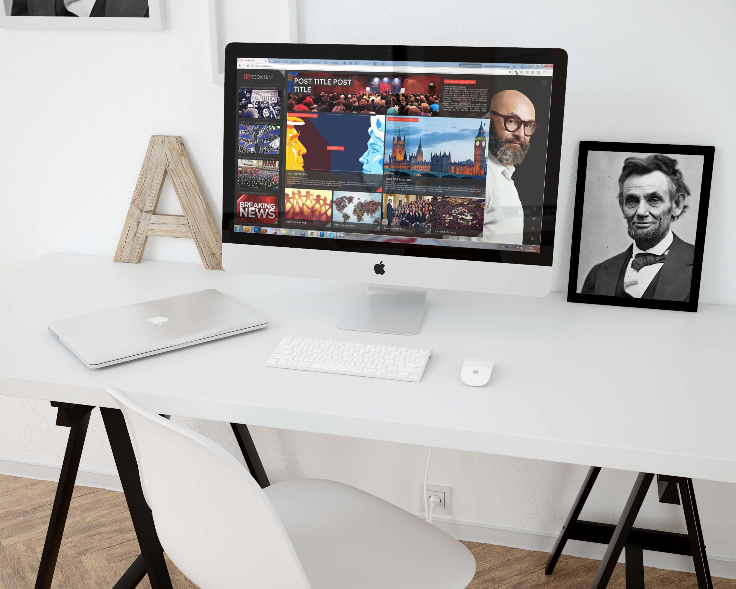 Elastic web template by Aleksandr Danilov