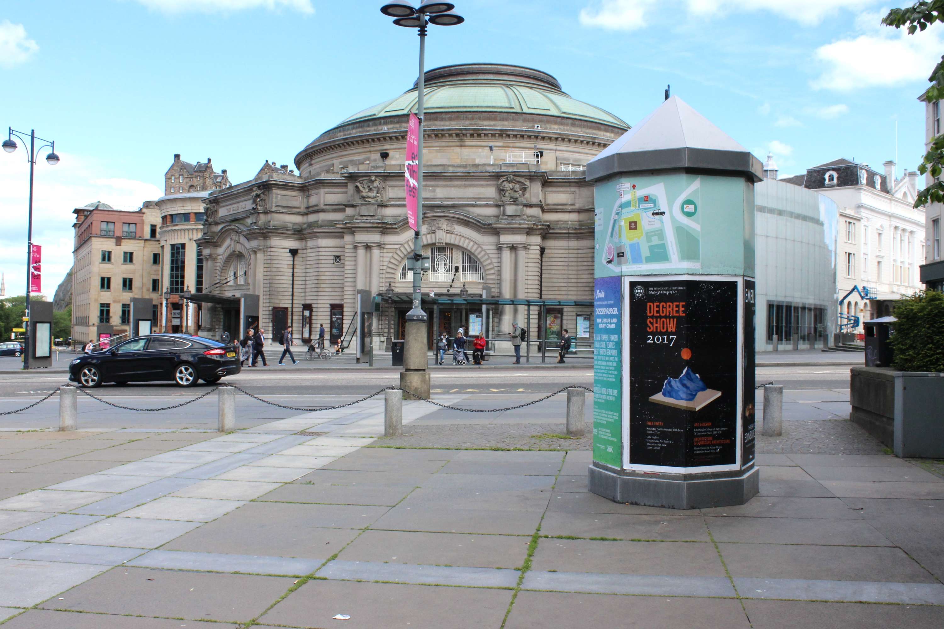 Degree Show Advertisement by Joanna Wickham