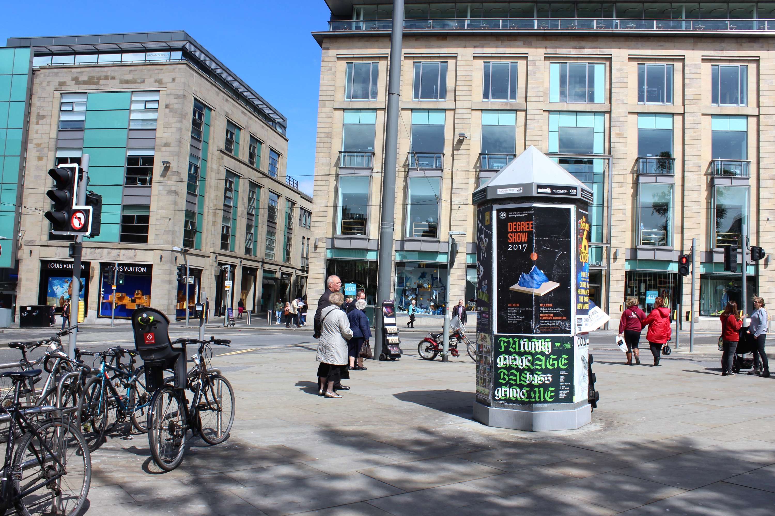 Degree Show Advertisement by Joanna Wickham