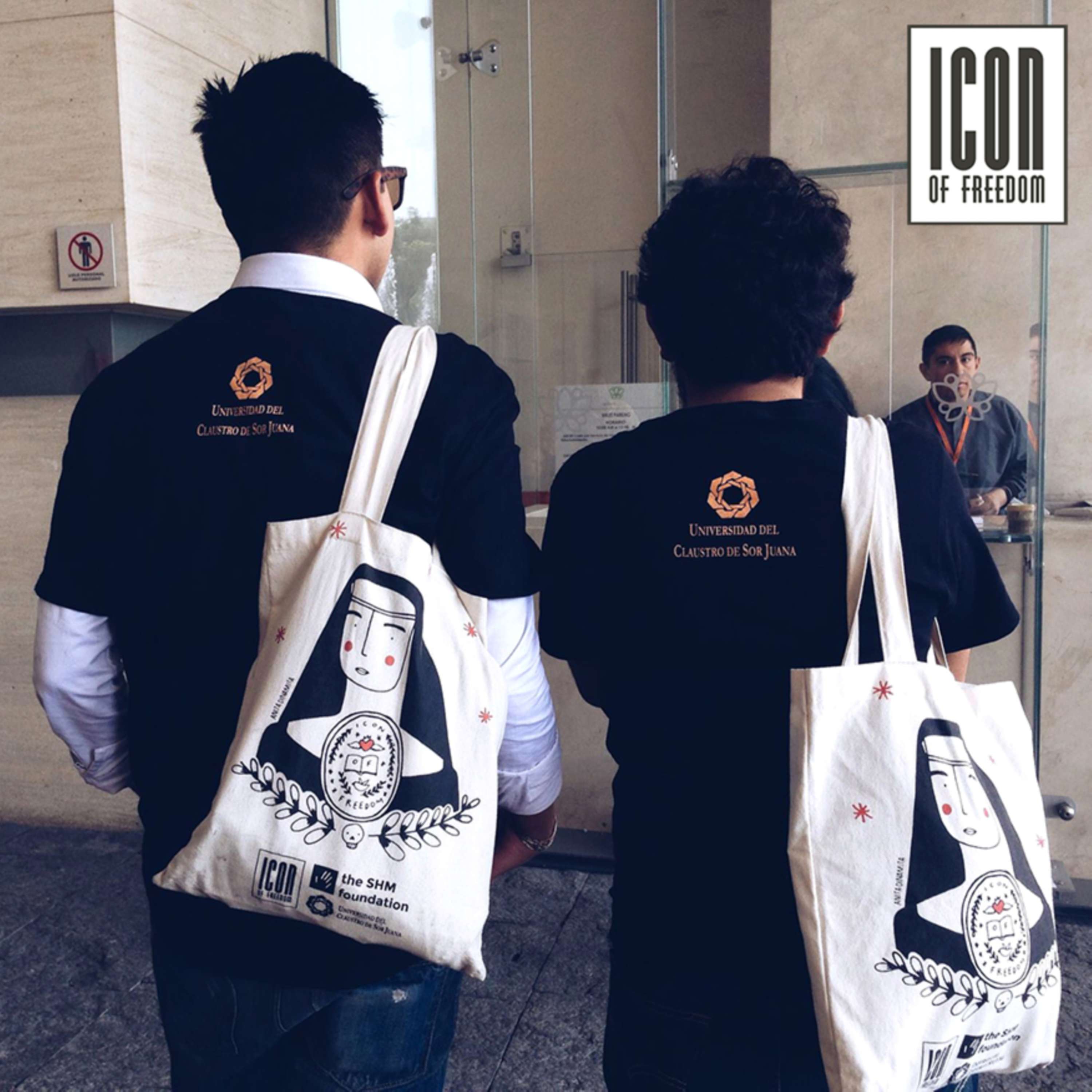 Sor Juana for Icon of Freedom by Ana Rojas