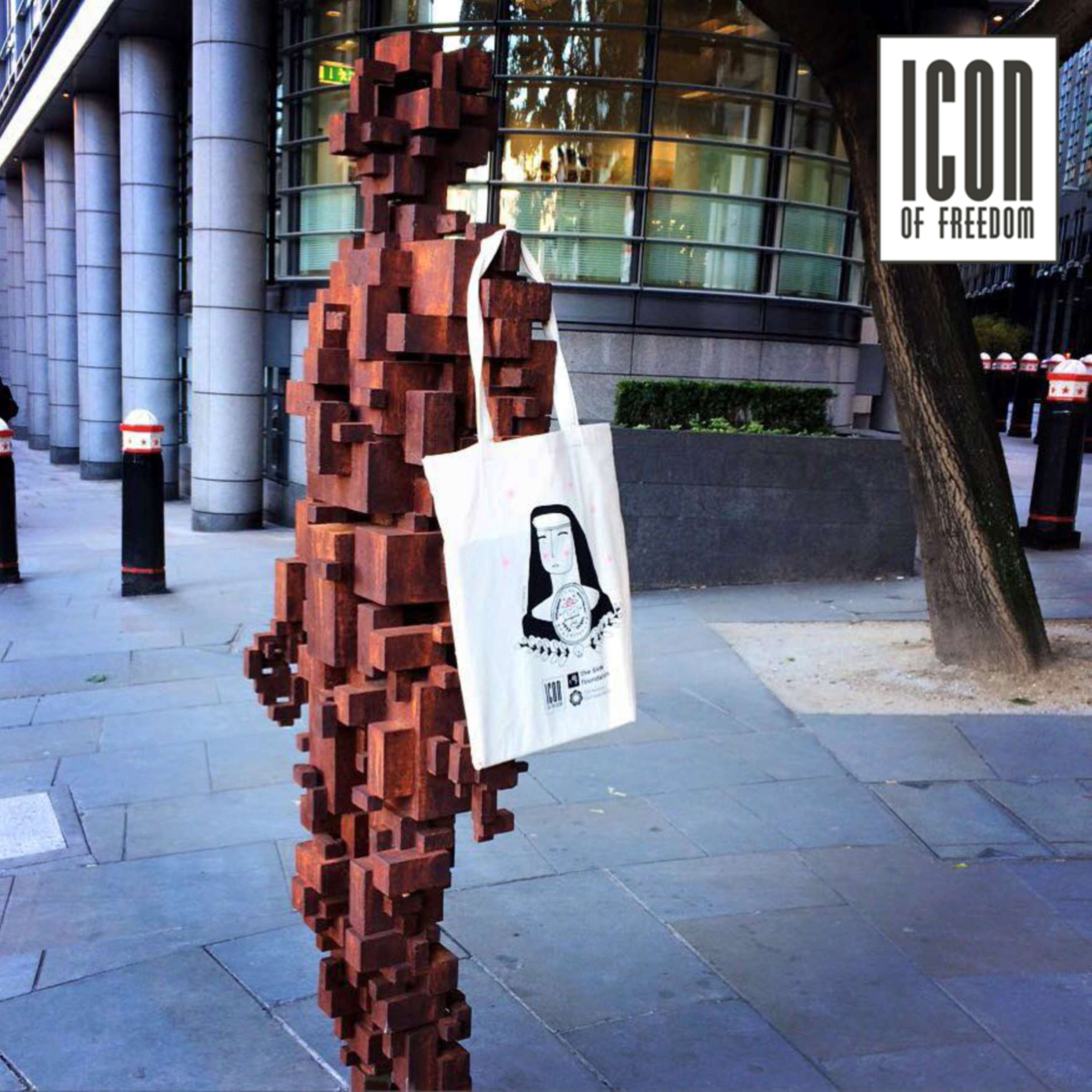 Sor Juana for Icon of Freedom by Ana Rojas