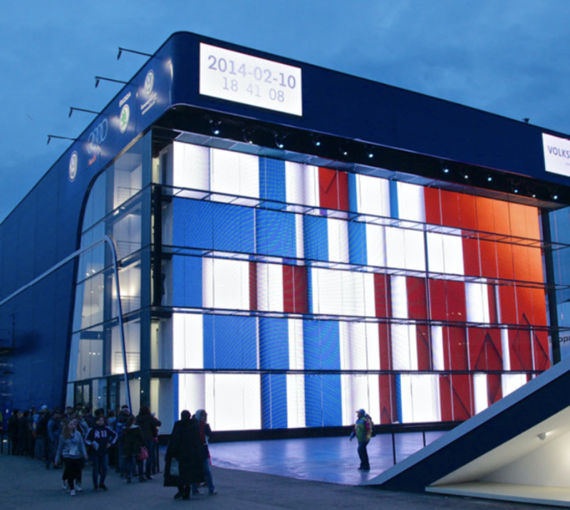 SOCHI WINTER OLYMPICS - VW PAVILLION MEDIA DESIGNER by Pietro Fantoni