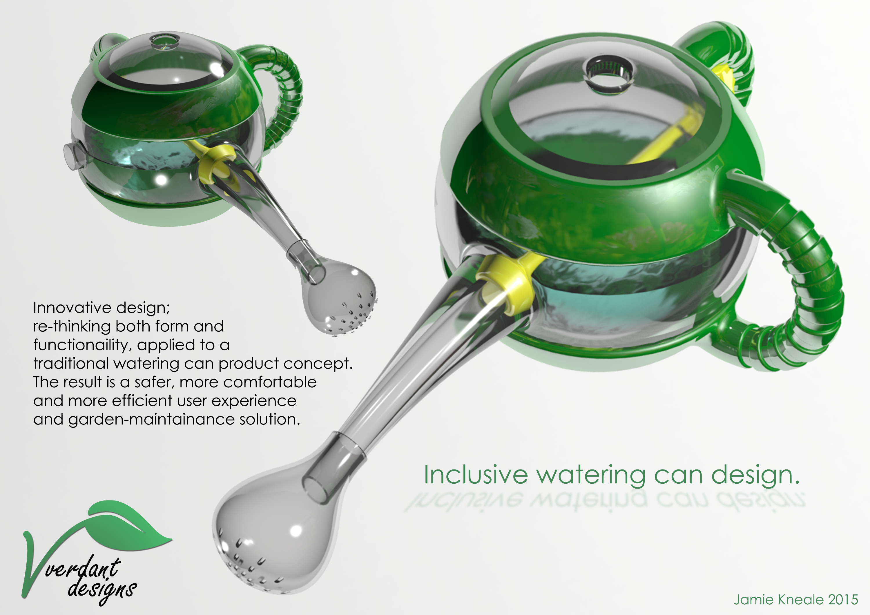 Inclusive Watering Can Design by Jamie Kneale