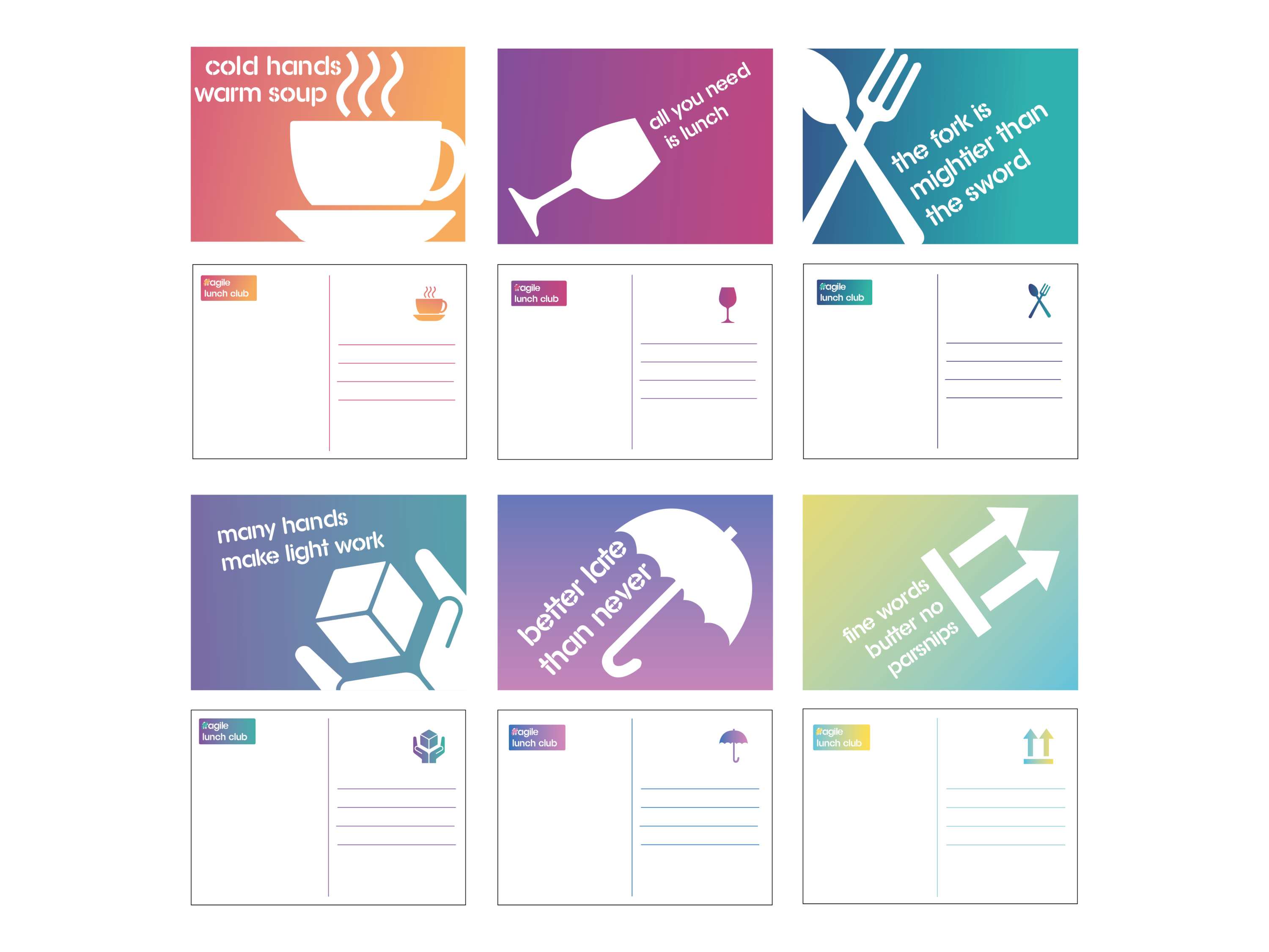 agile lunch club by Rosie Grant