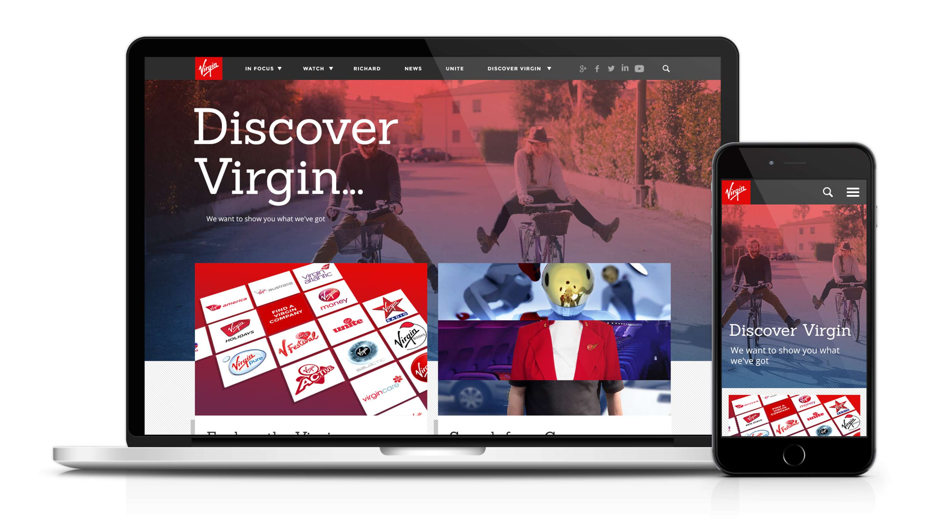 Redefining Virgin's content platform & corporate hub by Will Biggs