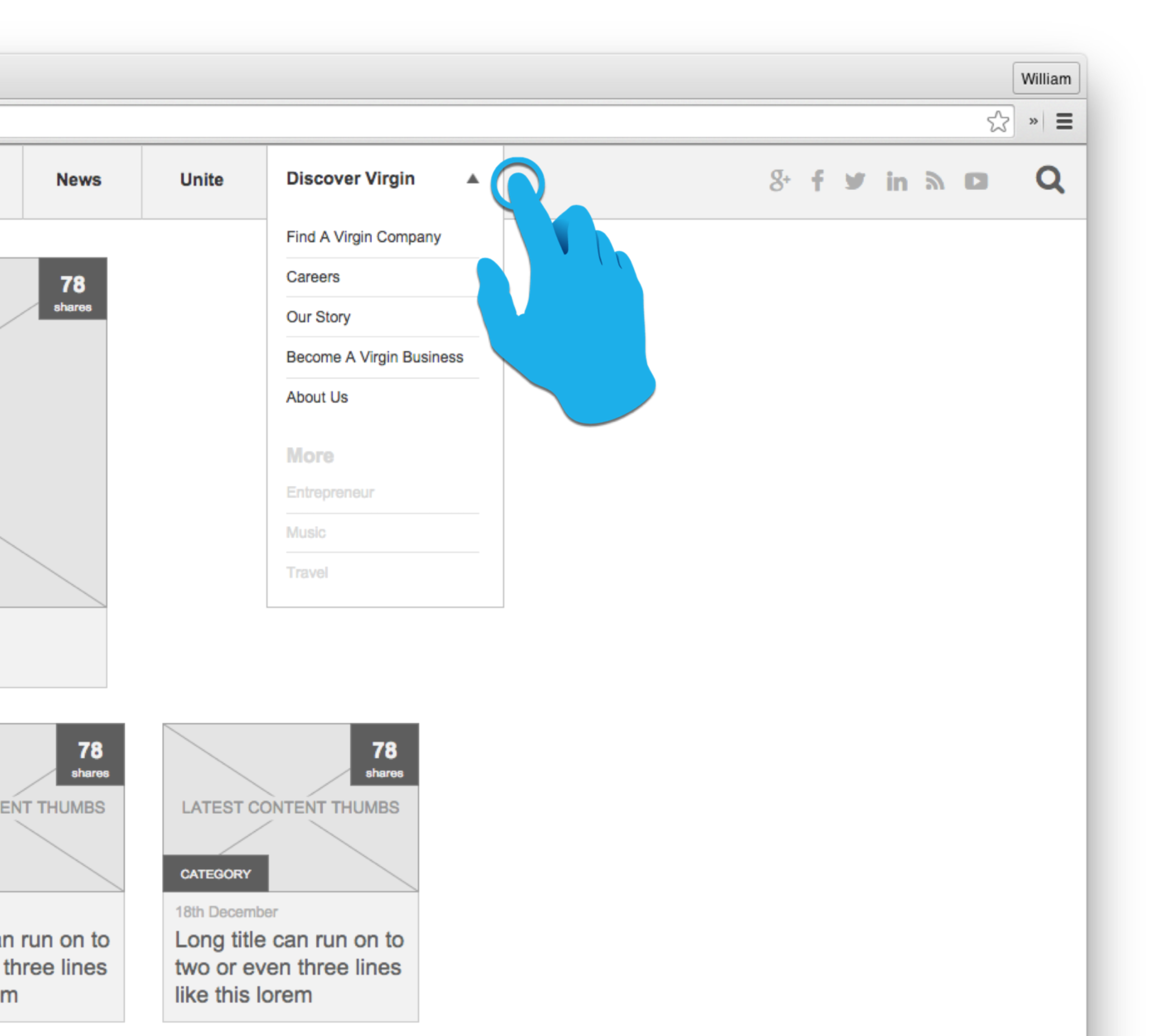 Redefining Virgin's content platform & corporate hub by Will Biggs