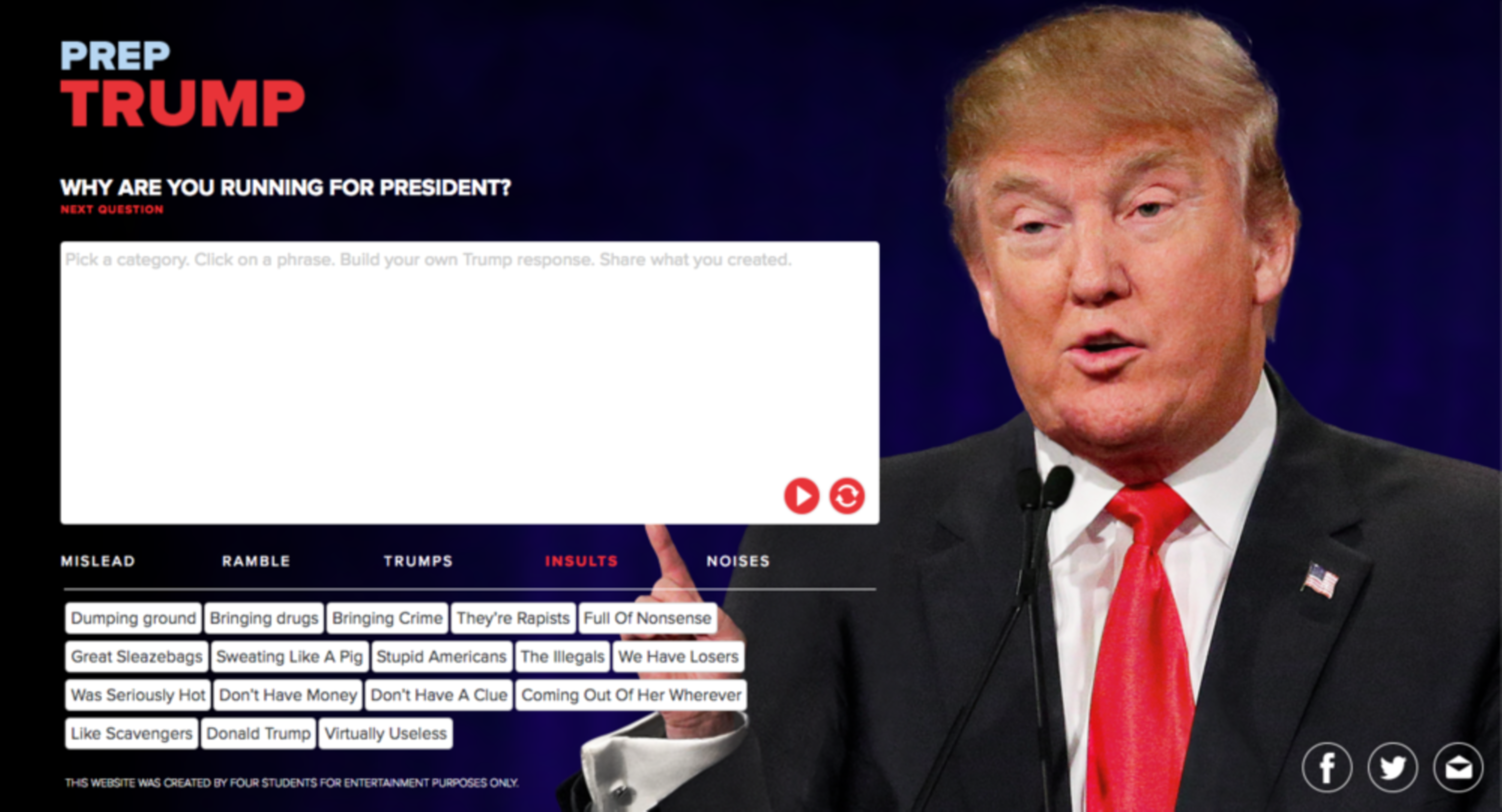 preptrump.com by Marc Siese
