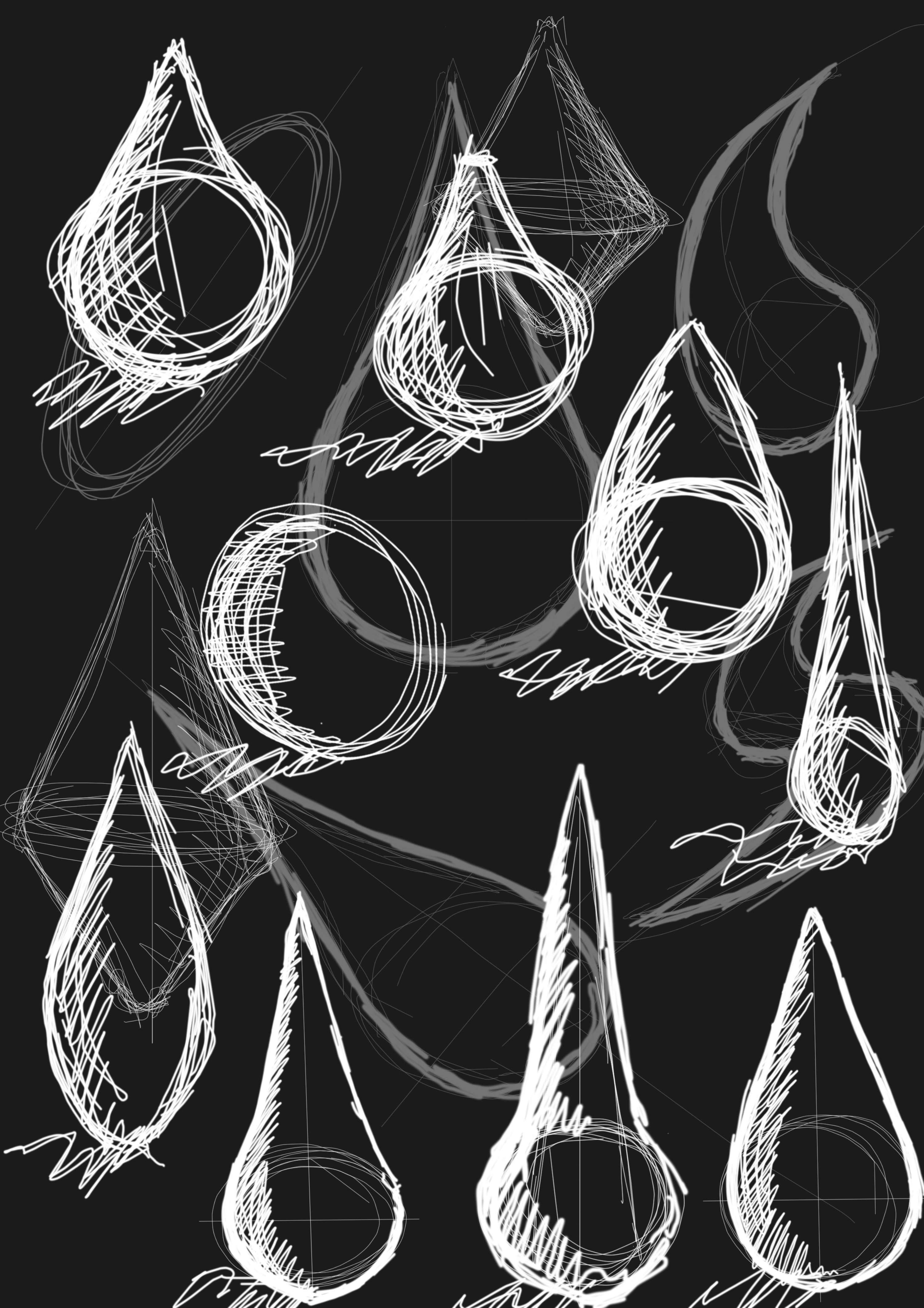 Wacom sketches by Amy Pendred