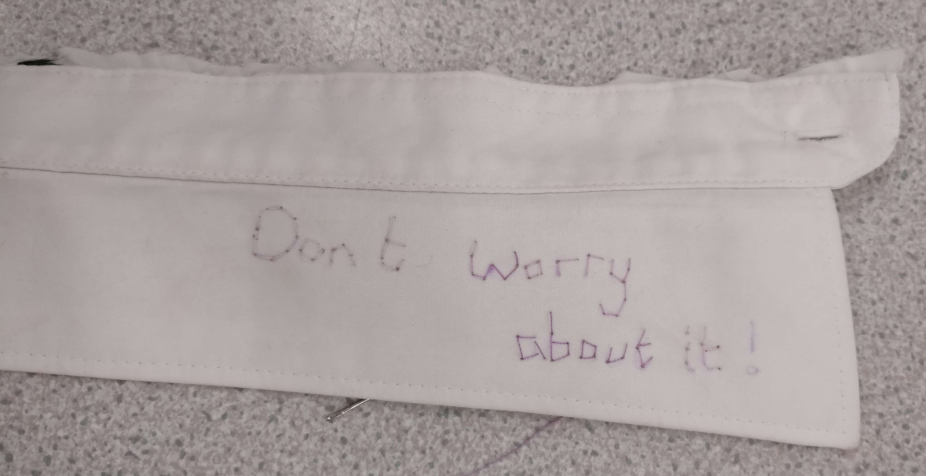 Mental Health GCSE Embroidery Workshop by Alice Charlotte Turner