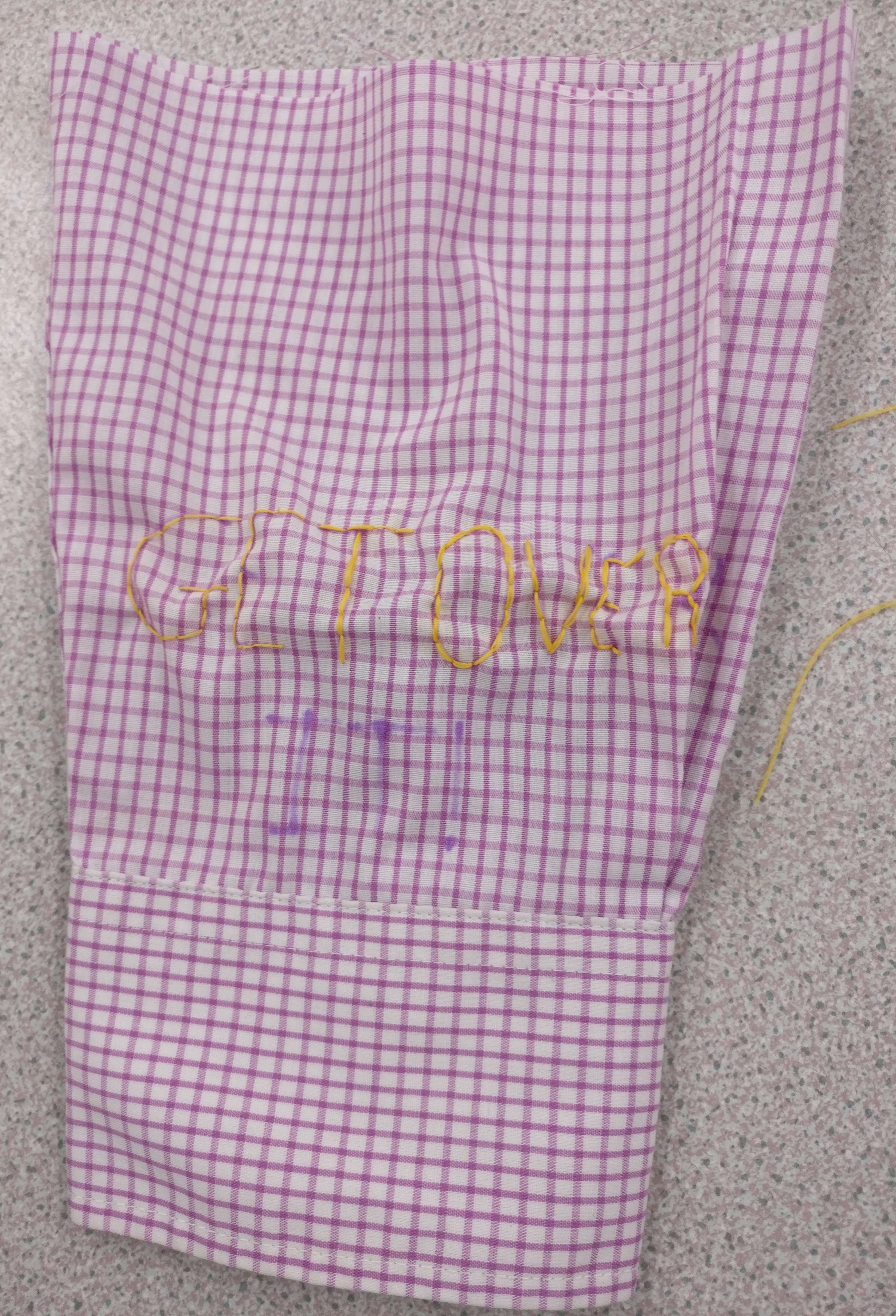 Mental Health GCSE Embroidery Workshop by Alice Charlotte Turner