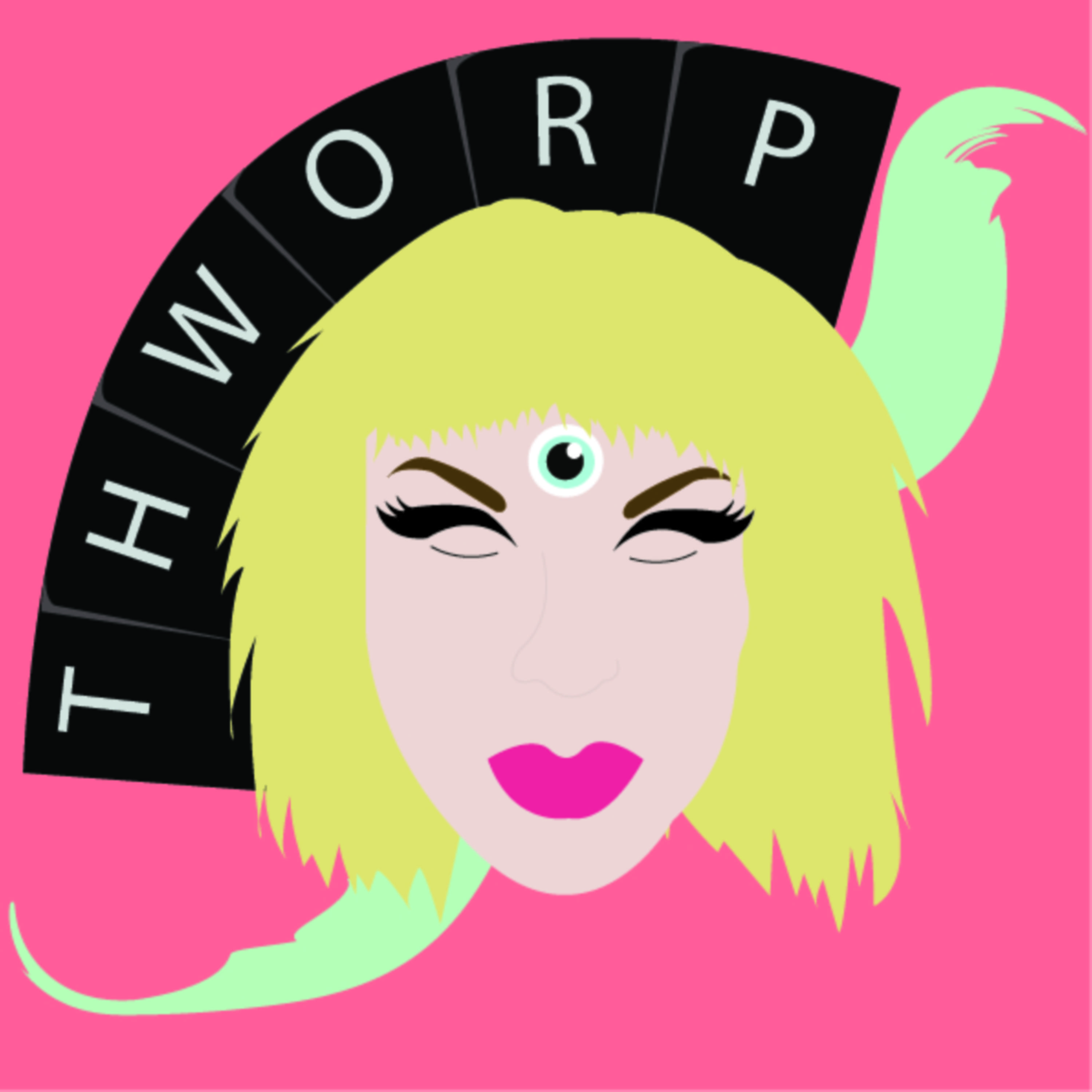 Drag queen Vector work by Imogen Hayes