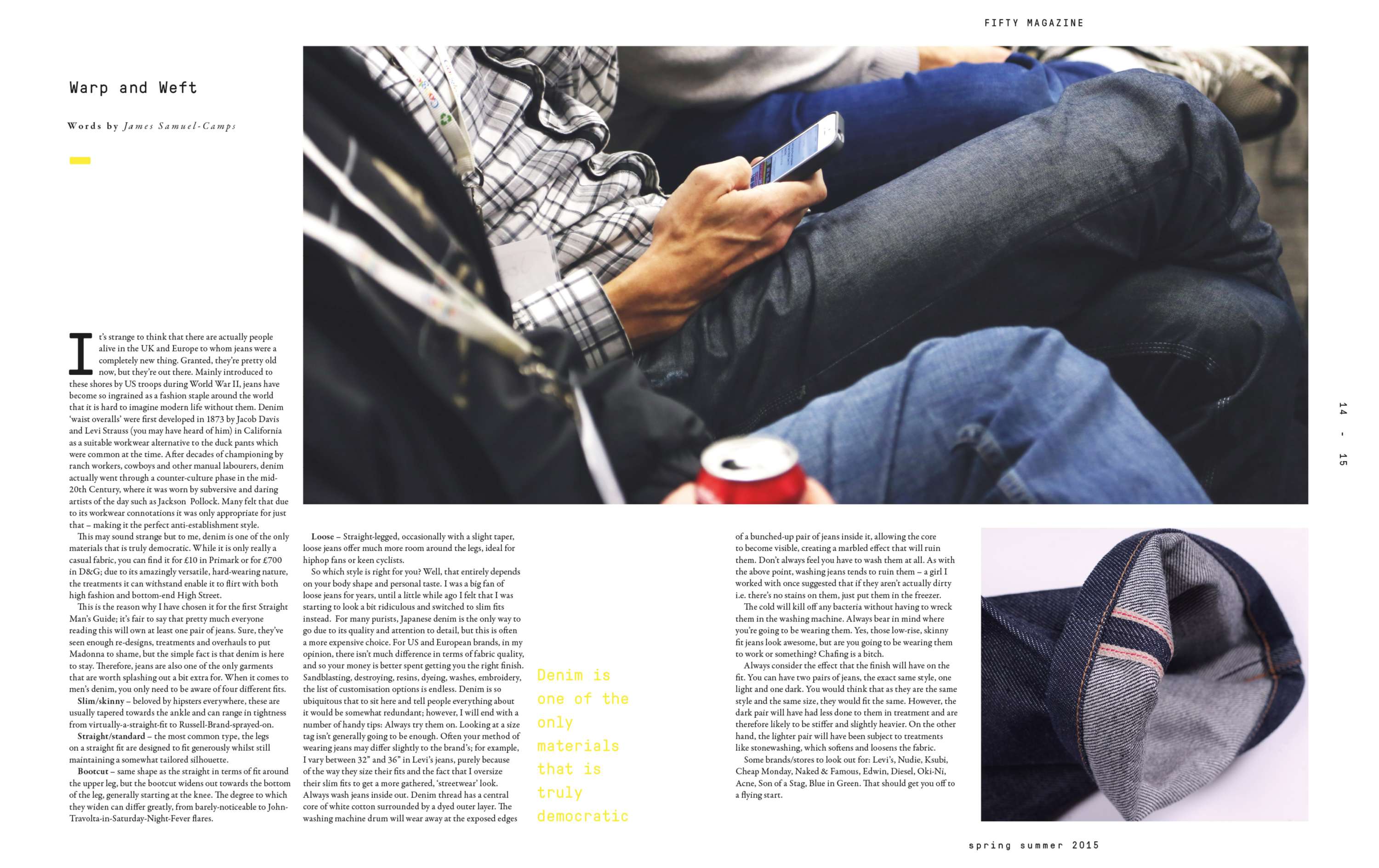 Fifty Magazine (Editorial Concept) by James Samuel-Camps