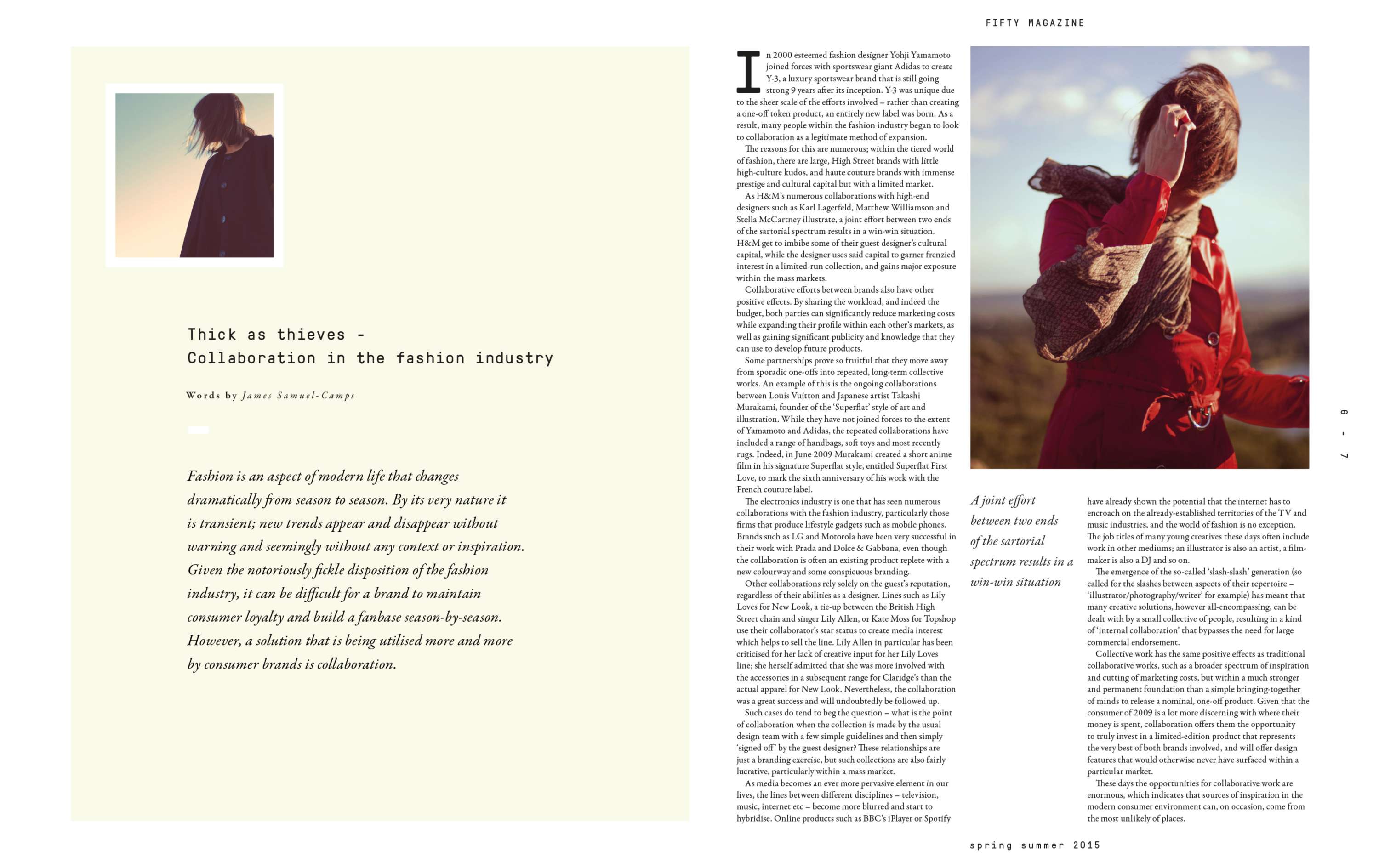 Fifty Magazine (Editorial Concept) by James Samuel-Camps