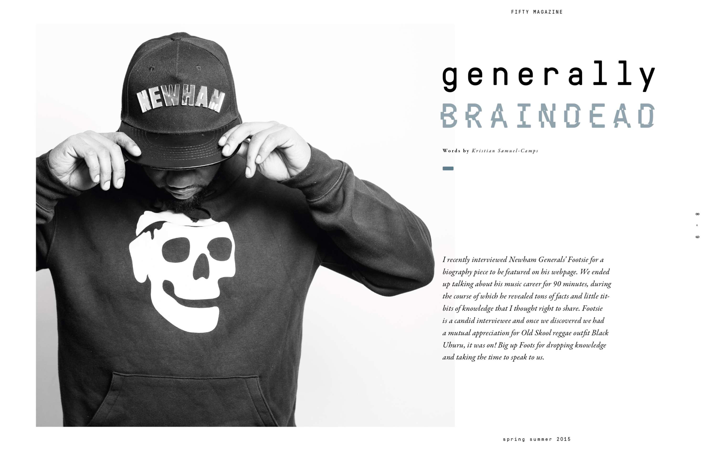 Fifty Magazine (Editorial Concept) by James Samuel-Camps