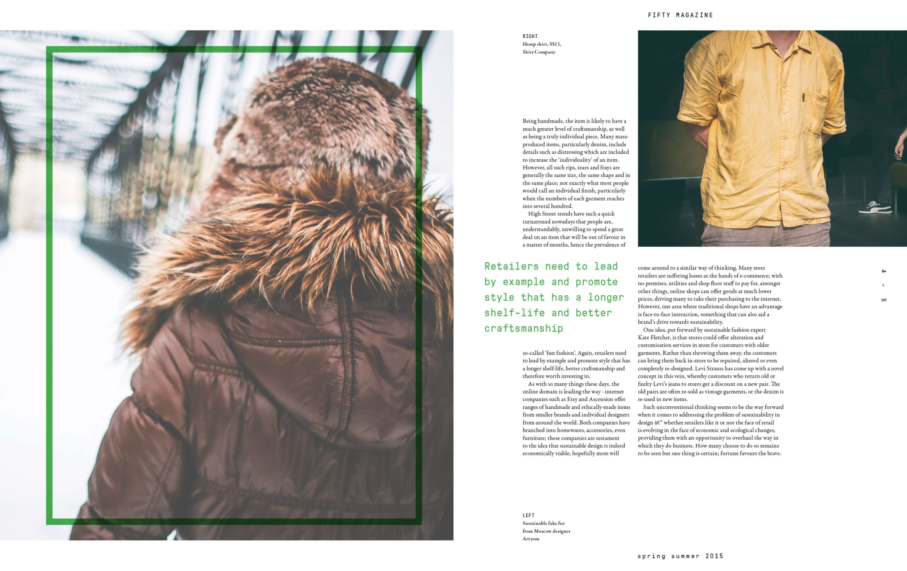 Fifty Magazine (Editorial Concept) by James Samuel-Camps