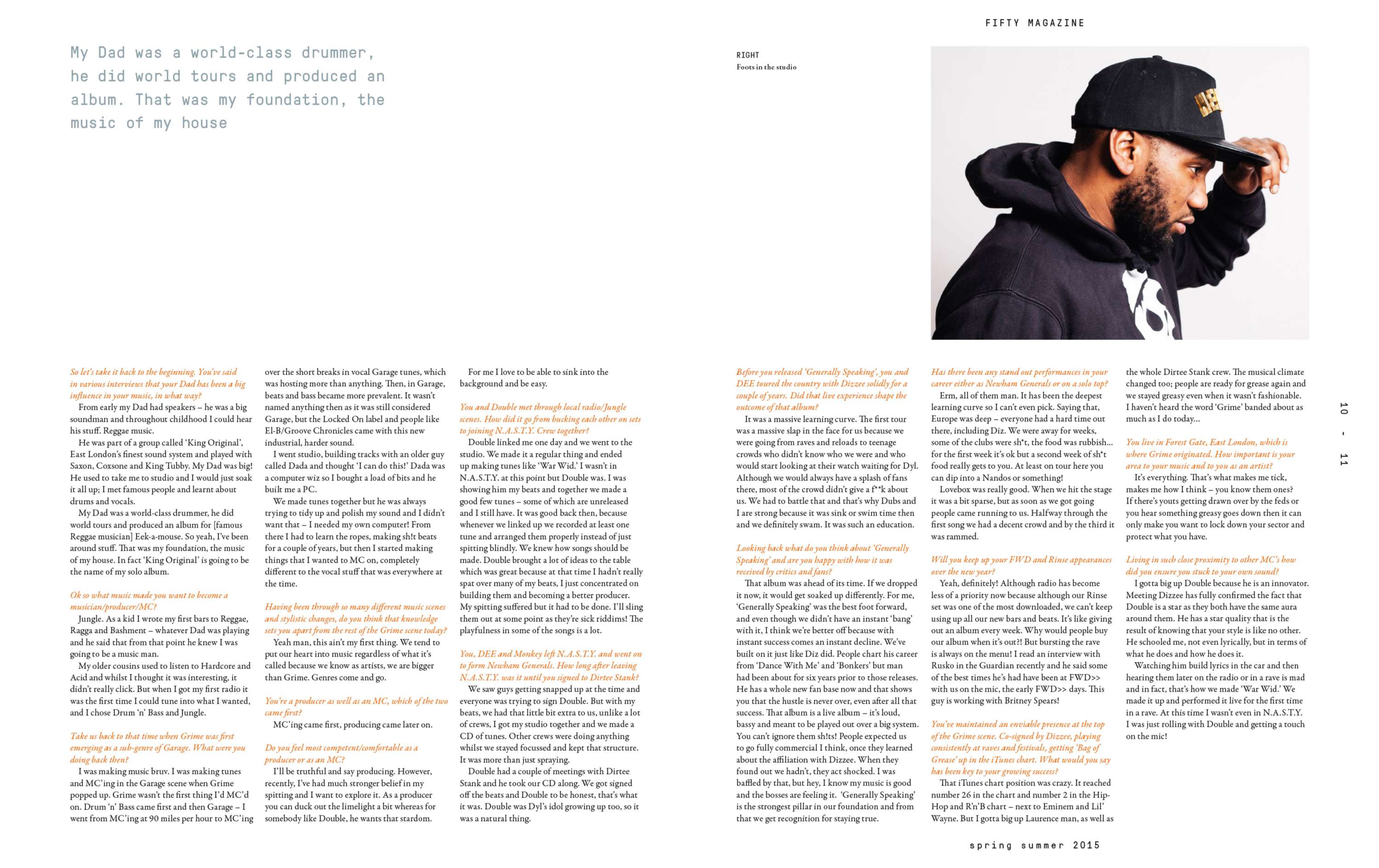 Fifty Magazine (Editorial Concept) by James Samuel-Camps