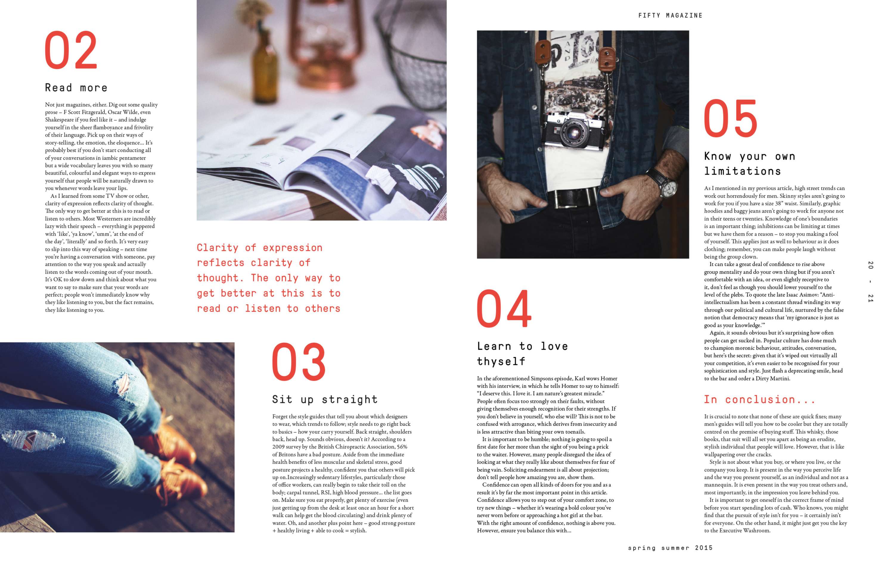 Fifty Magazine (Editorial Concept) by James Samuel-Camps